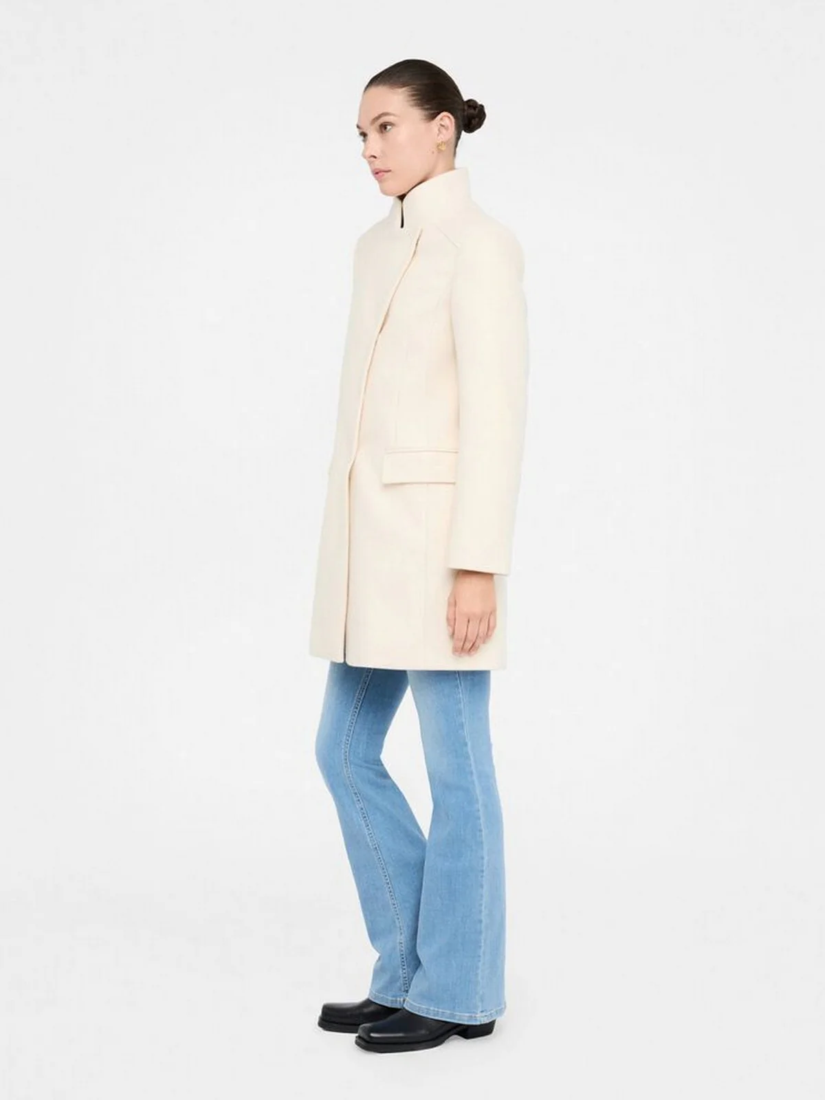 LIU JO WHITE Cappotto Donna MF5119J4873 20304 NATURALE - Image 3