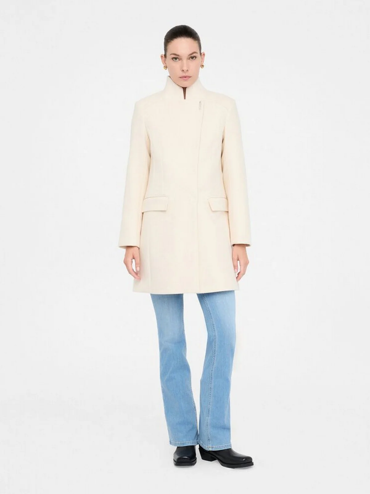 LIU JO WHITE Cappotto Donna MF5119J4873 20304 NATURALE - Image 5