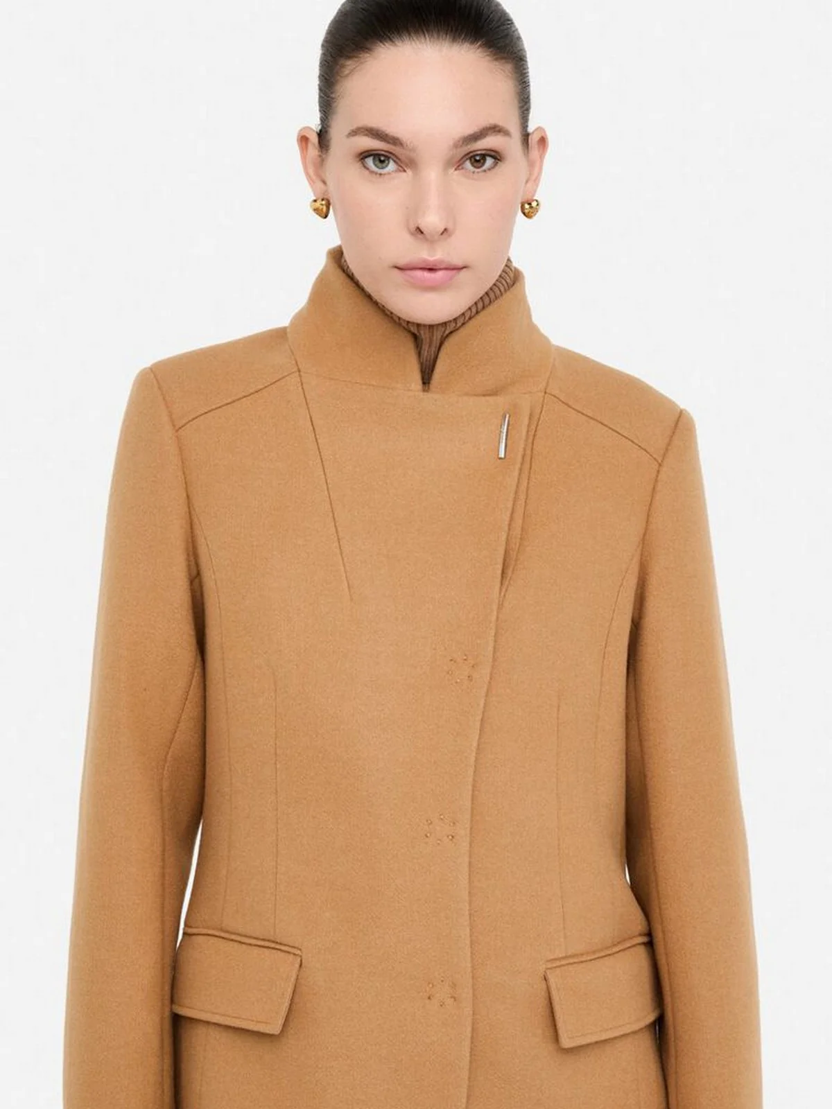 LIU JO WHITE Cappotto Donna  MF5119J4873 71327 Croissant - Image 2