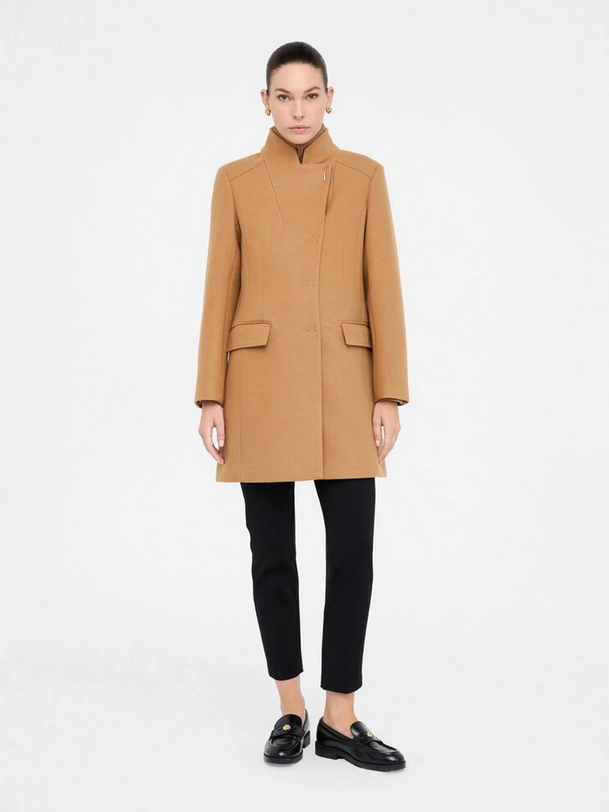 LIU JO WHITE Cappotto Donna  MF5119J4873 71327 Croissant - Image 6