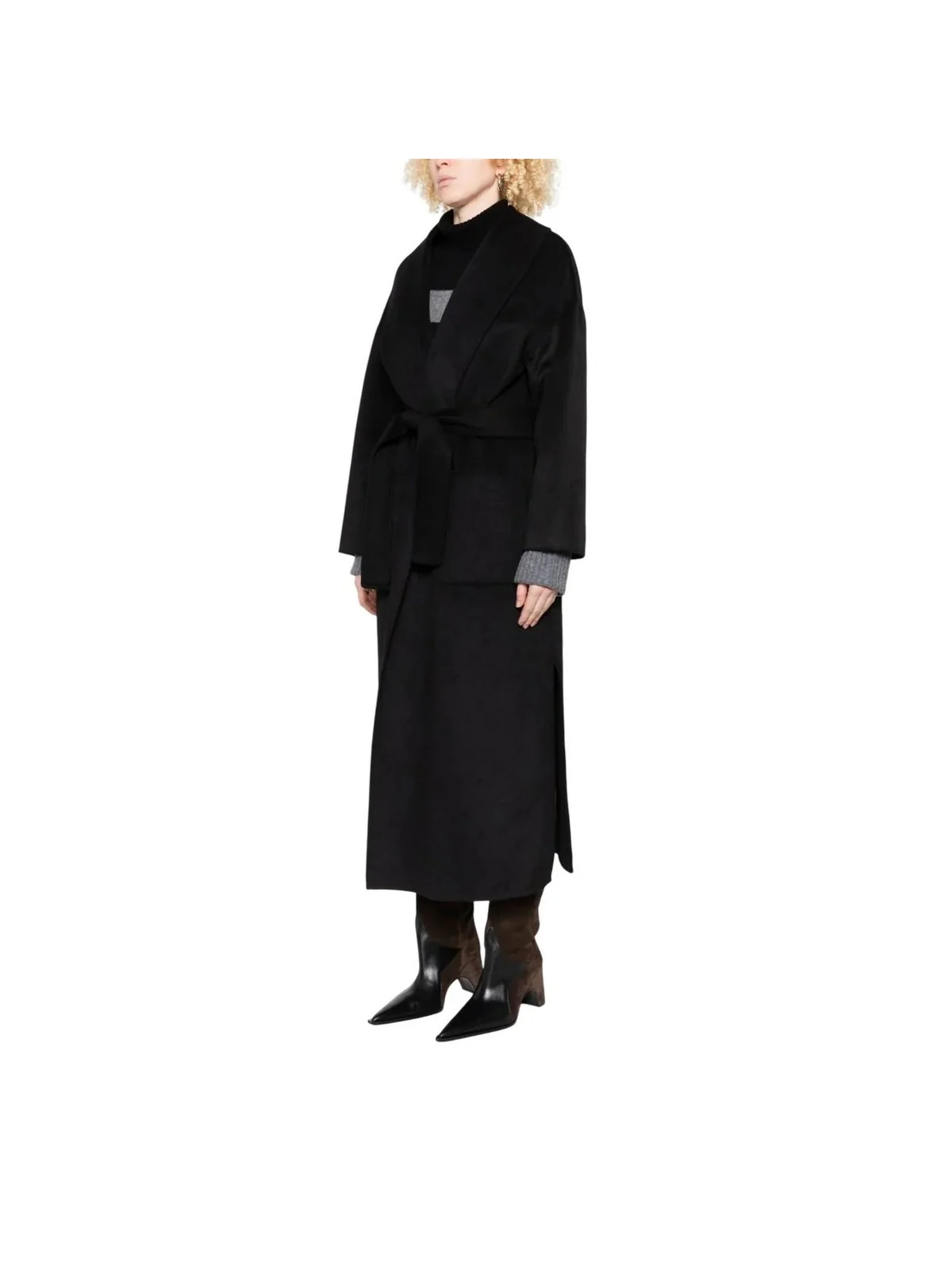 LIU JO WHITE Cappotto Donna  MF5491T4627 22222 Nero - Image 2