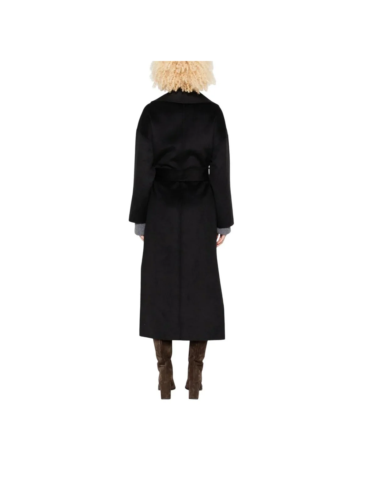 LIU JO WHITE Cappotto Donna  MF5491T4627 22222 Nero - Image 3