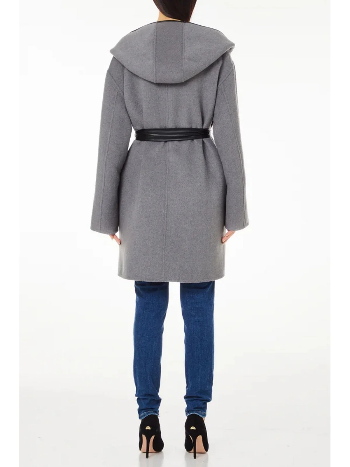 LIU JO WHITE Cappotto Donna  WF4255T2852 N9966 Grigio - Image 3
