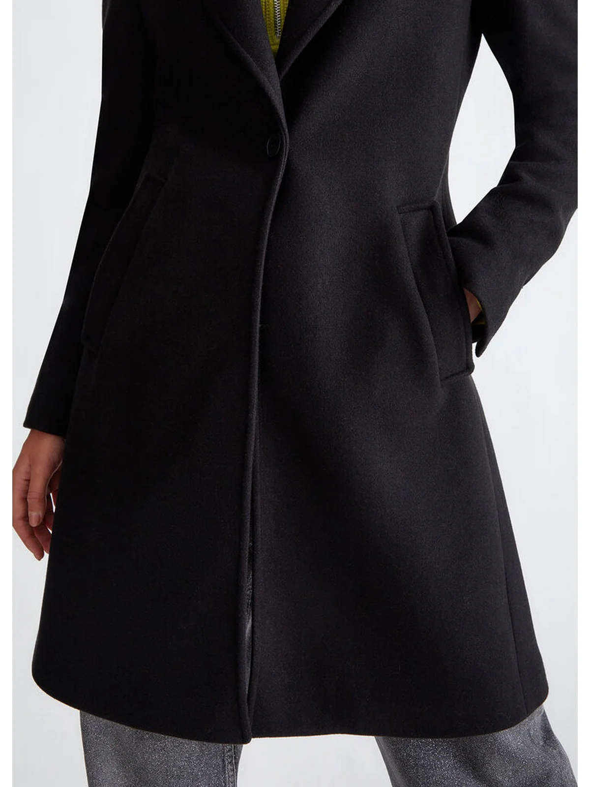 LIU JO WHITE Cappotto Donna WF4271T4612 22222 Nero - Image 5