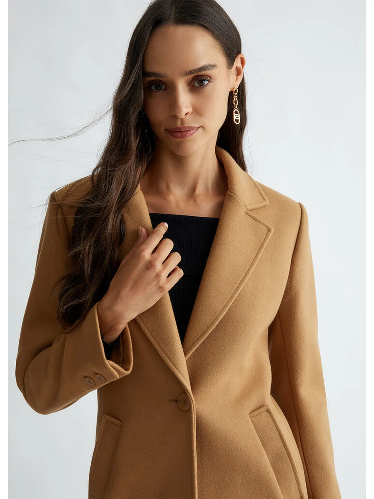 LIU JO WHITE Cappotto Donna  WF4271T4612 71320 Beige - Image 2