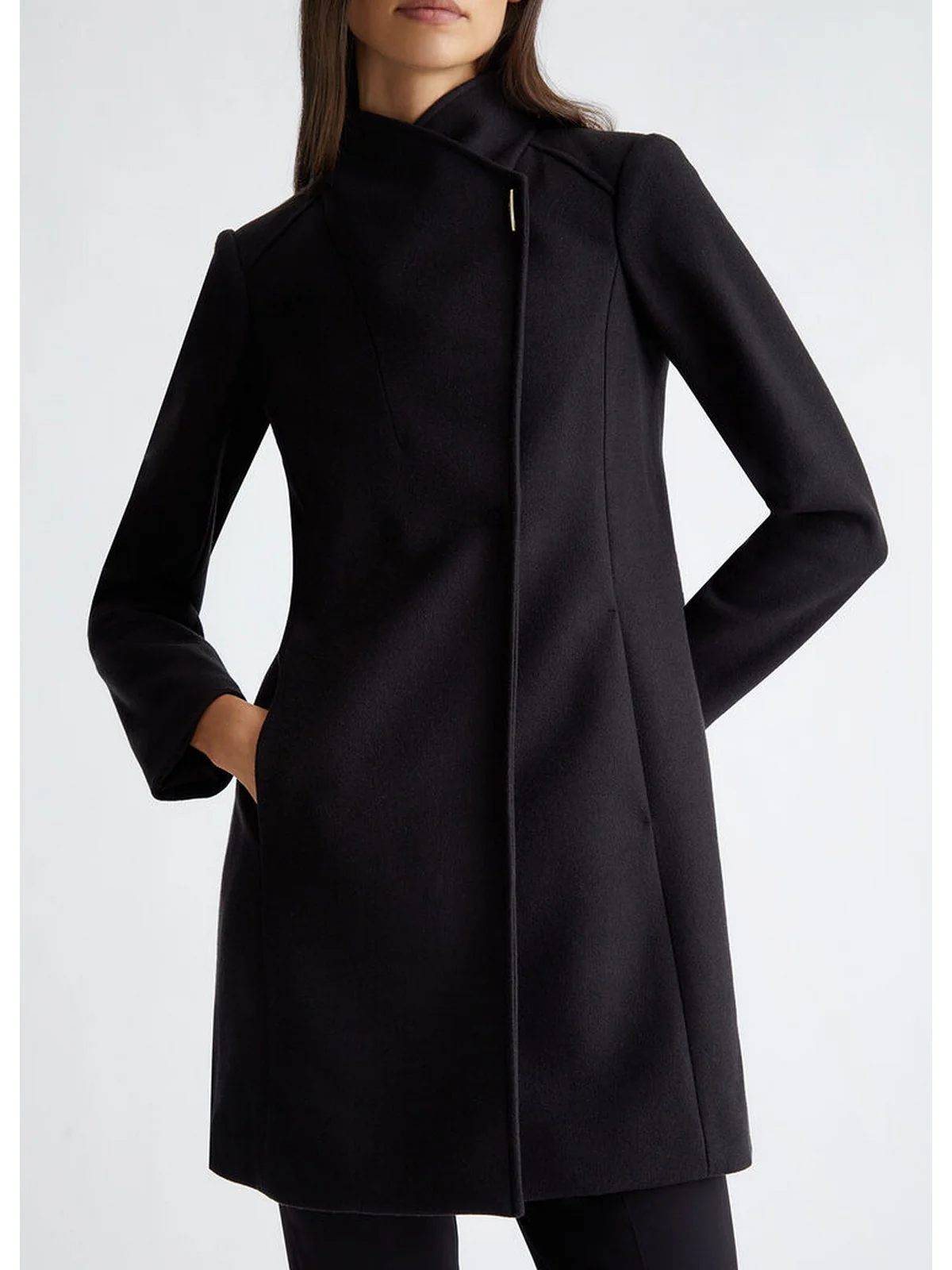 LIU JO WHITE Cappotto Donna WF4272T4612 22222 Nero - Image 2