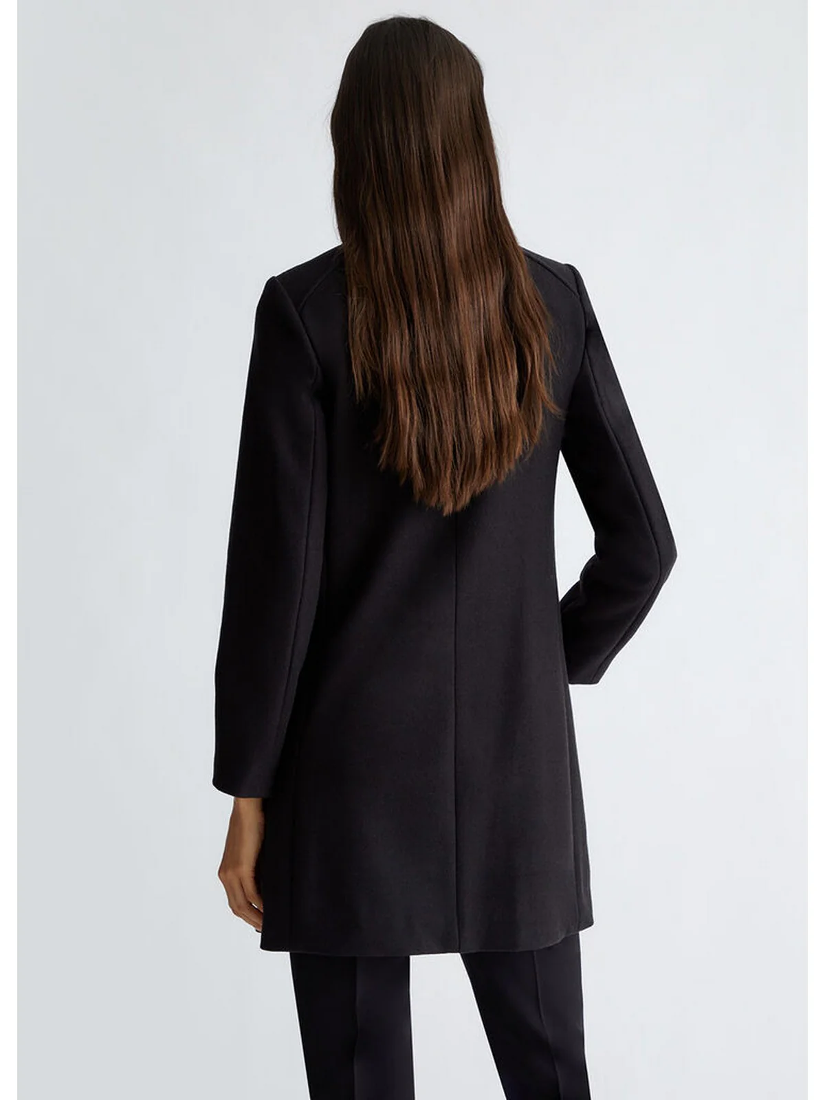 LIU JO WHITE Cappotto Donna WF4272T4612 22222 Nero - Image 5