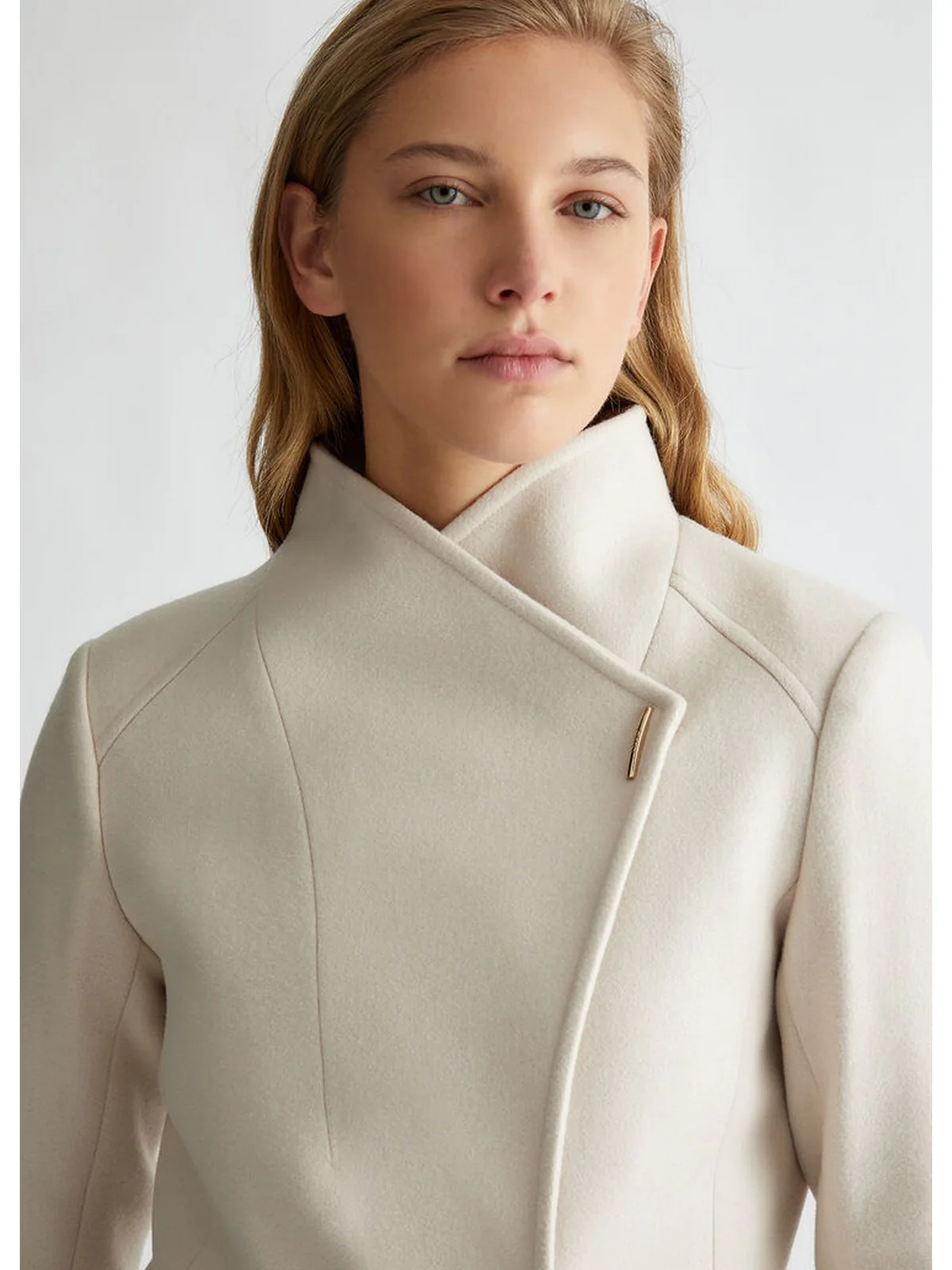 LIU JO WHITE Cappotto Donna WF4272T4612 30401 Beige - Image 4