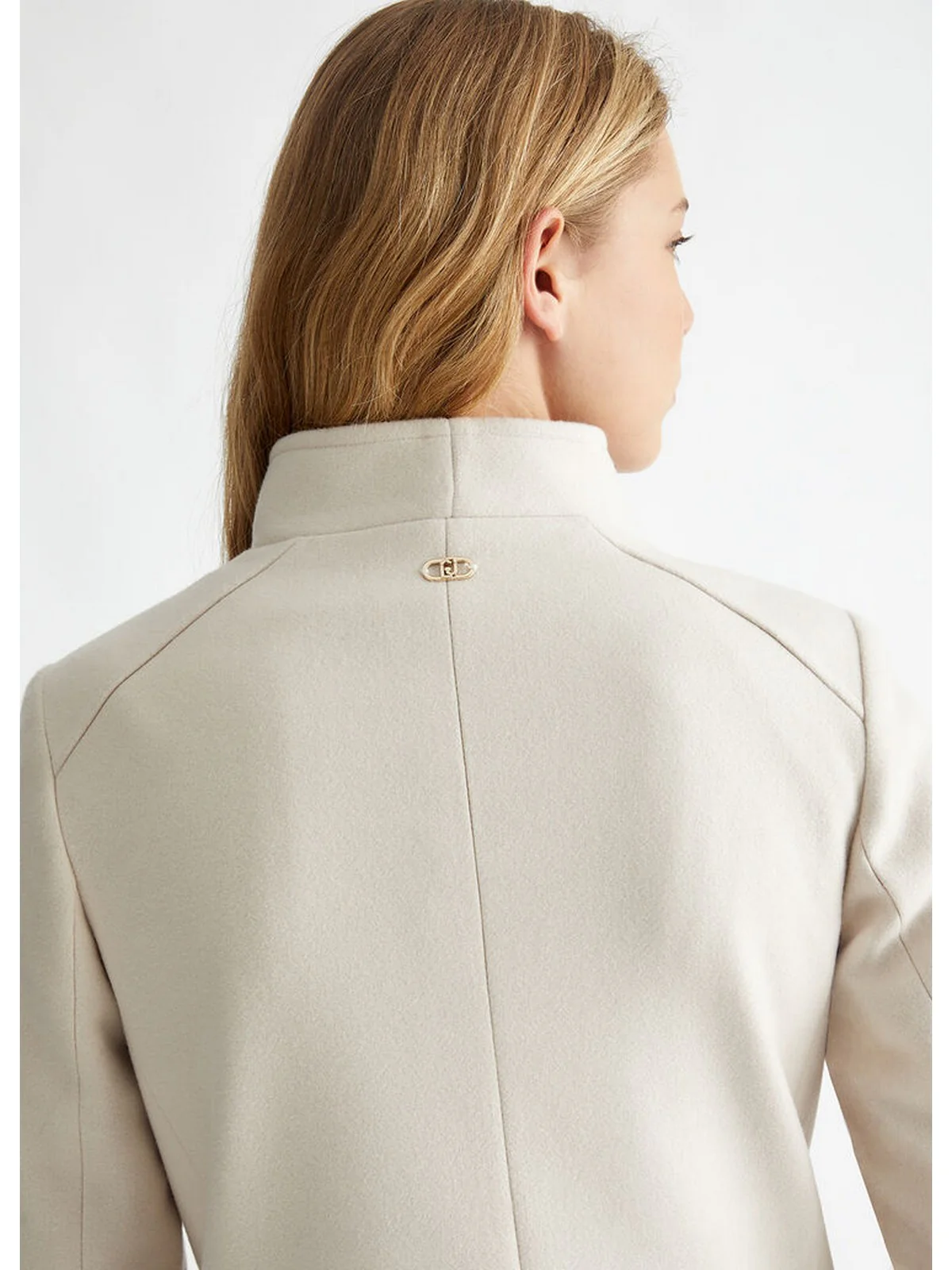 LIU JO WHITE Cappotto Donna WF4272T4612 30401 Beige - Image 5