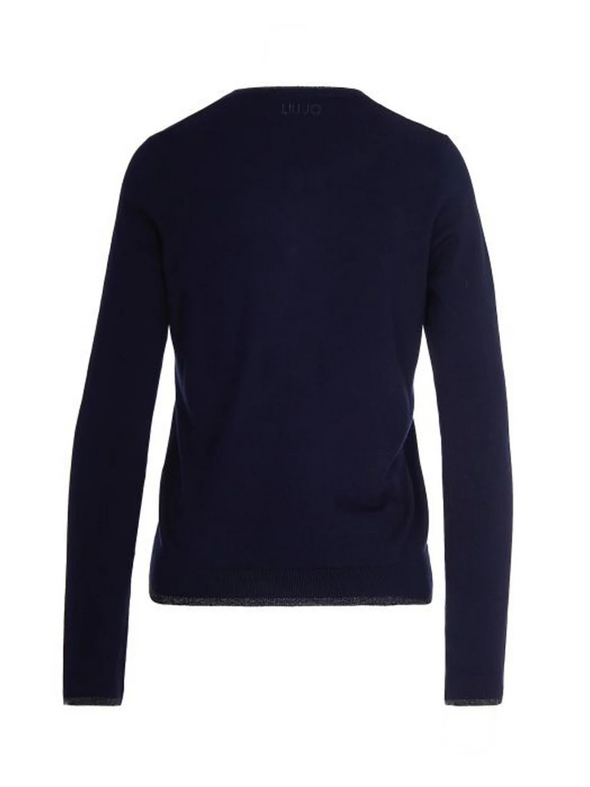 LIU JO WHITE Cardigan Donna  MF5225MS49I 93932 Navel blue - Image 3