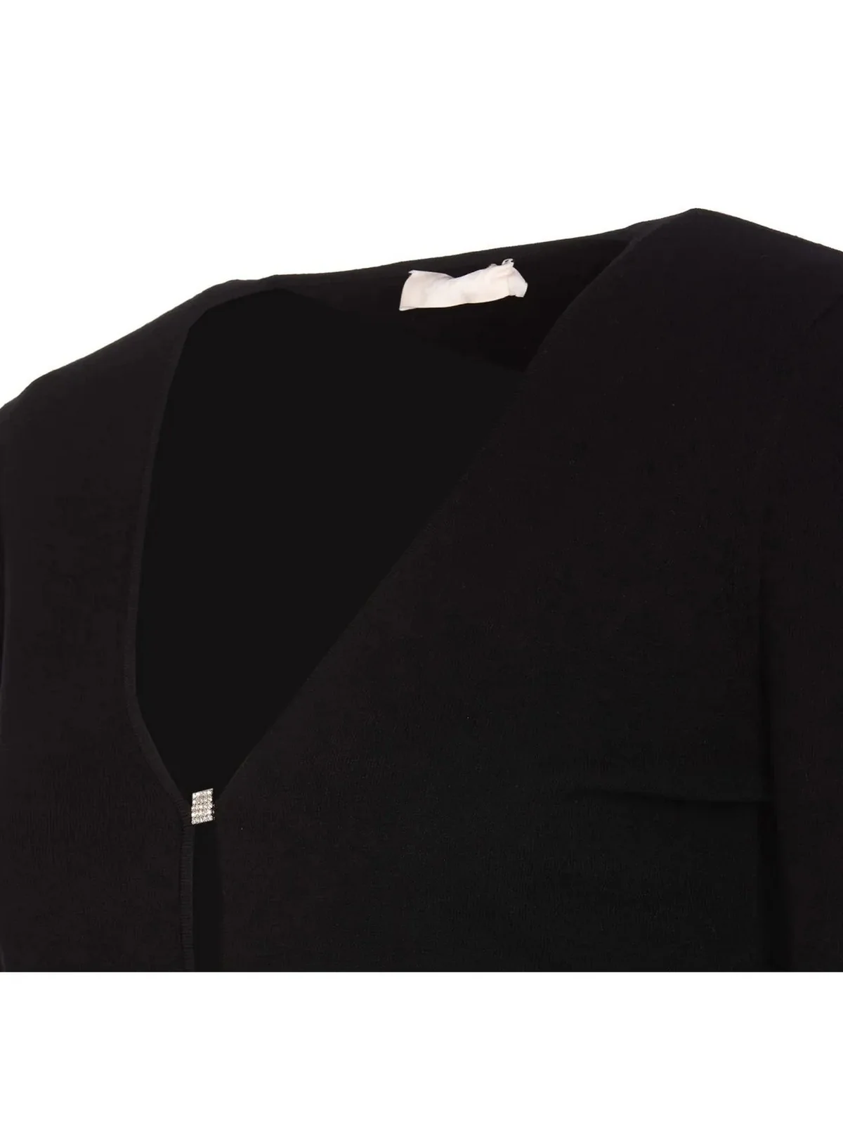 LIU JO WHITE Cardigan Donna  WA4109MS99E 22222 Nero - Image 3
