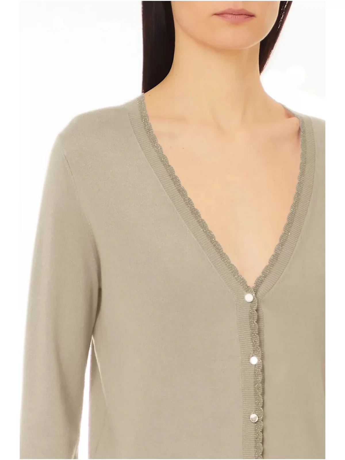 LIU JO WHITE Cardigan Donna  WF4082MS49I X0623 Beige - Image 2