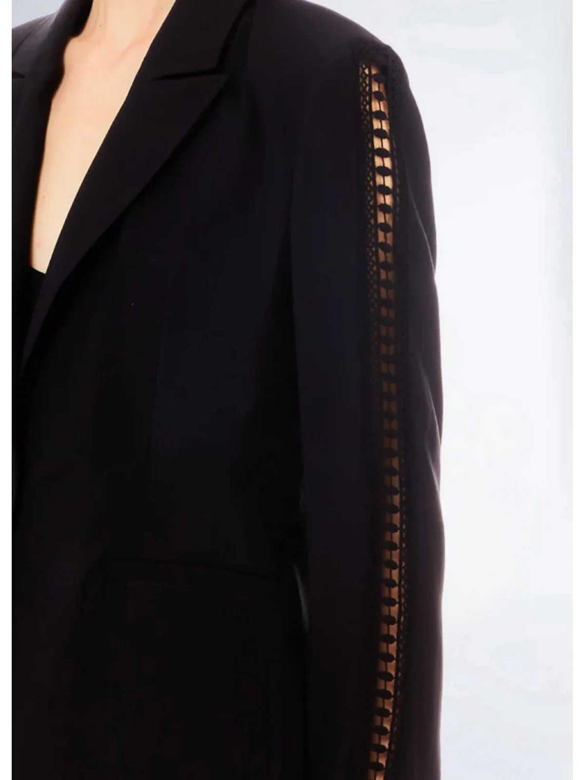 LIU JO WHITE Giacca Donna  MA4205T2508 22222 Nero - Image 2