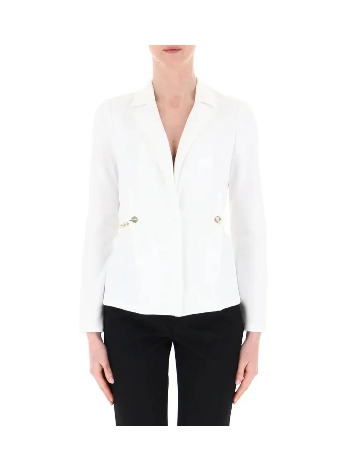 LIU JO WHITE Giacca Donna MA4384F0583 10701 Bianco
