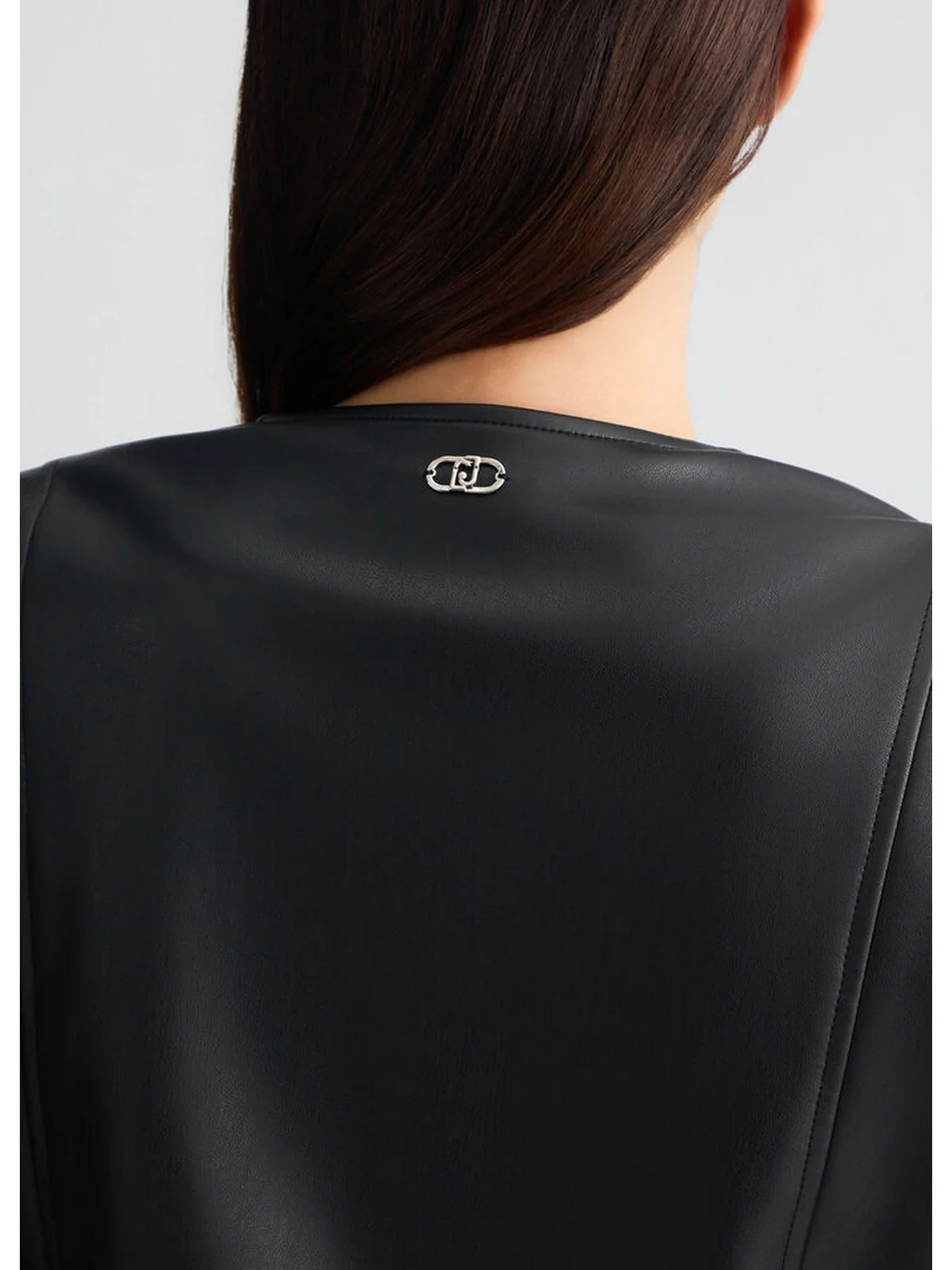 LIU JO WHITE Giacca Donna  WA5225E0624 22222 Nero - Image 3