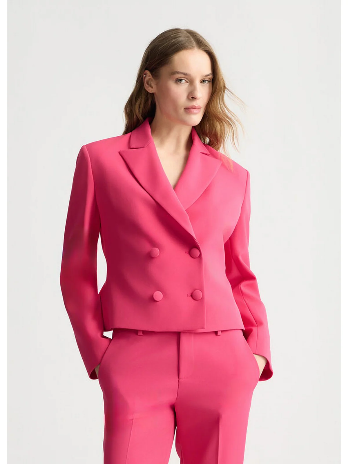 LIU JO WHITE Giacca Donna  WA5292TS896 81950 Rosa - Image 5