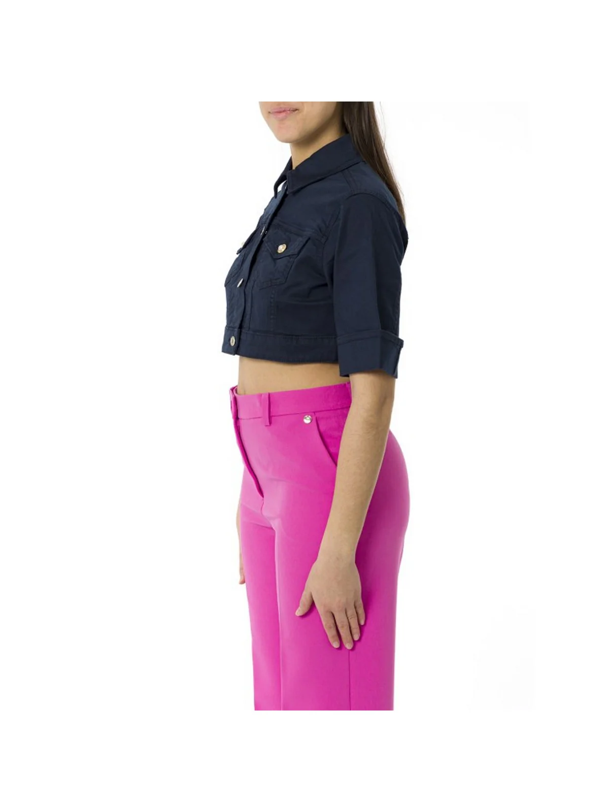 LIU JO WHITE Giacca Donna  WA5528T4033 93921 Blu - Image 4