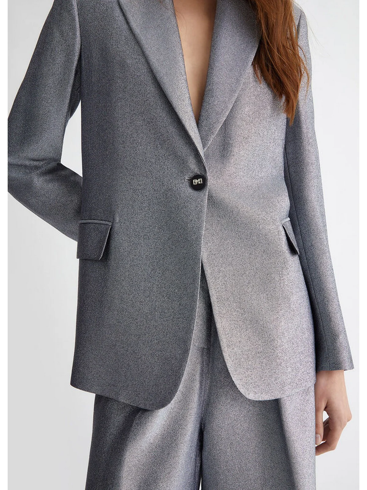 LIU JO WHITE Giacca Donna  WF4468T1021 04013 Grigio - Image 3