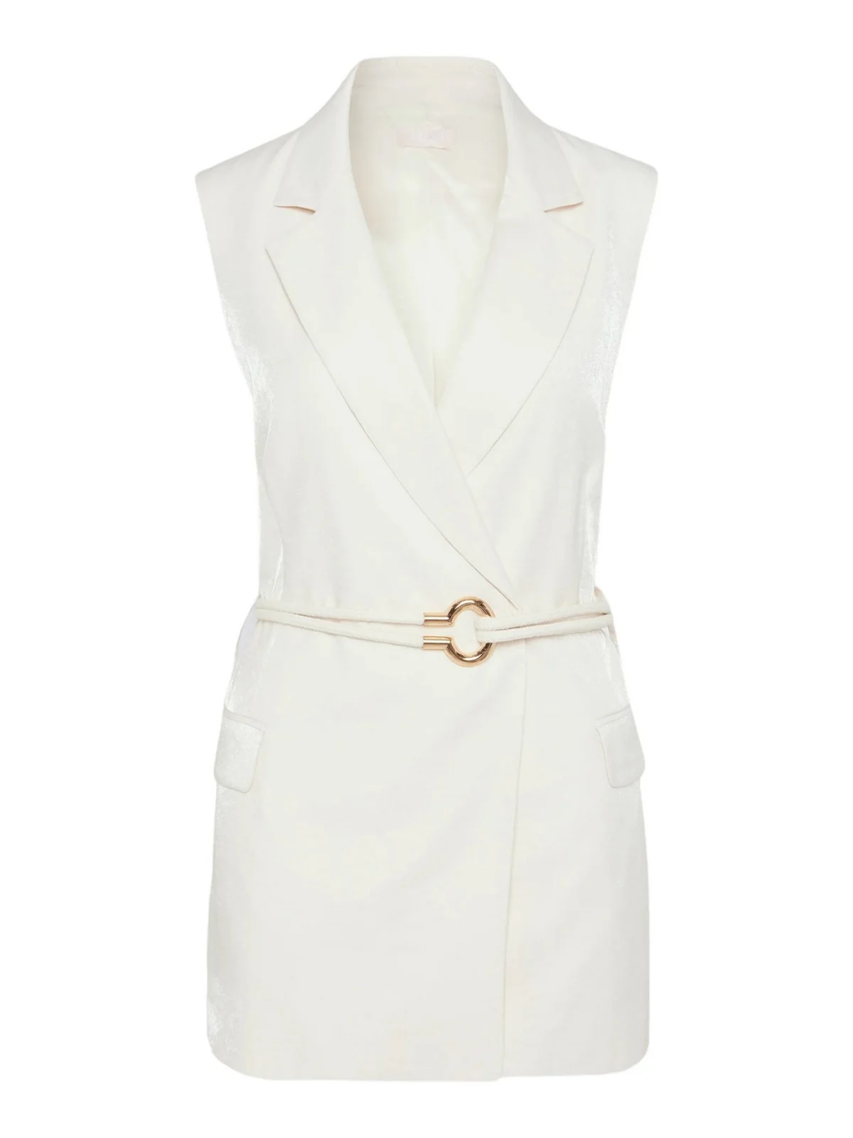 LIU JO WHITE Gilet Donna MA4356T3406 20304 Beige
