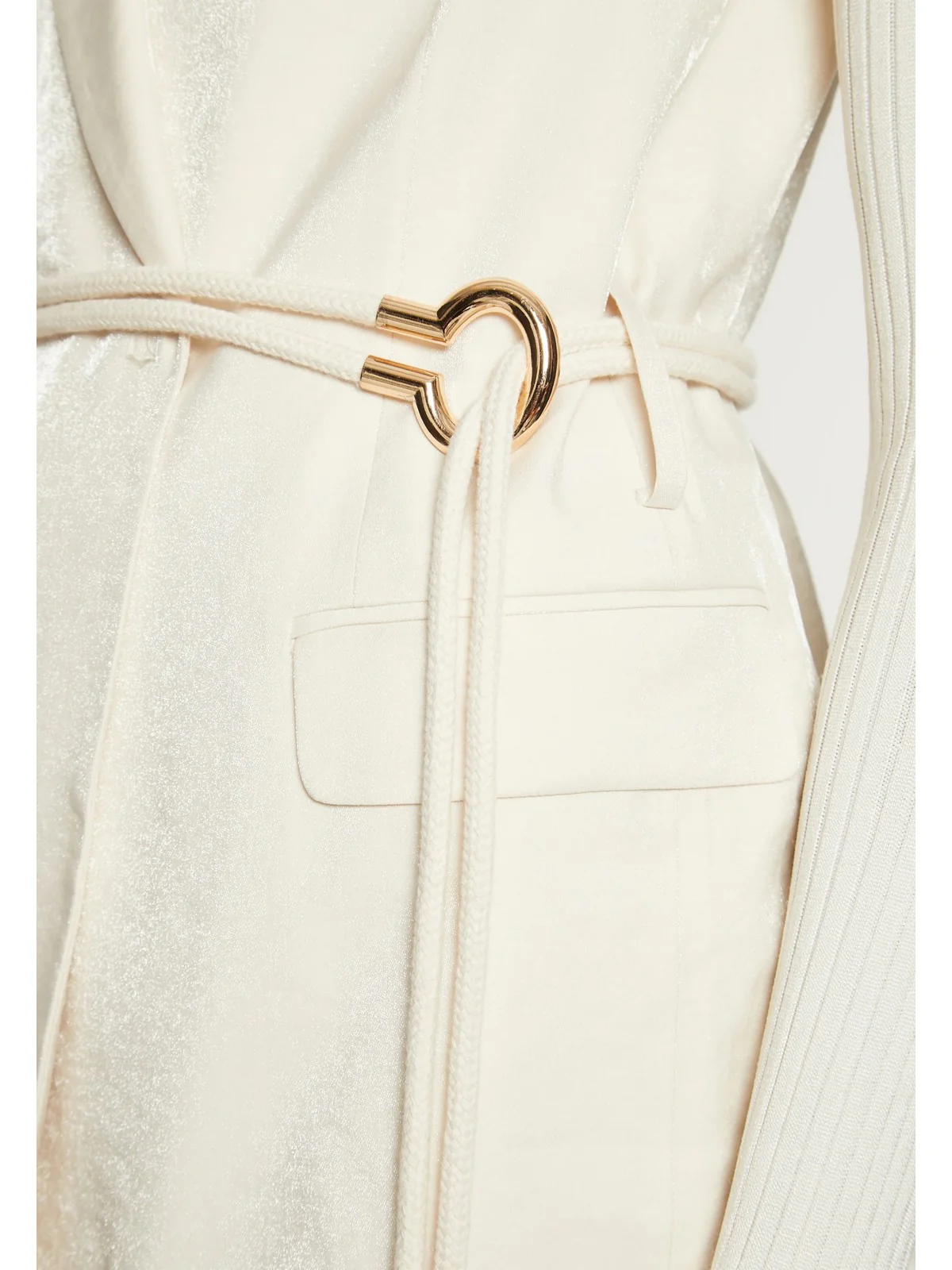 LIU JO WHITE Gilet Donna MA4356T3406 20304 Beige - Image 5