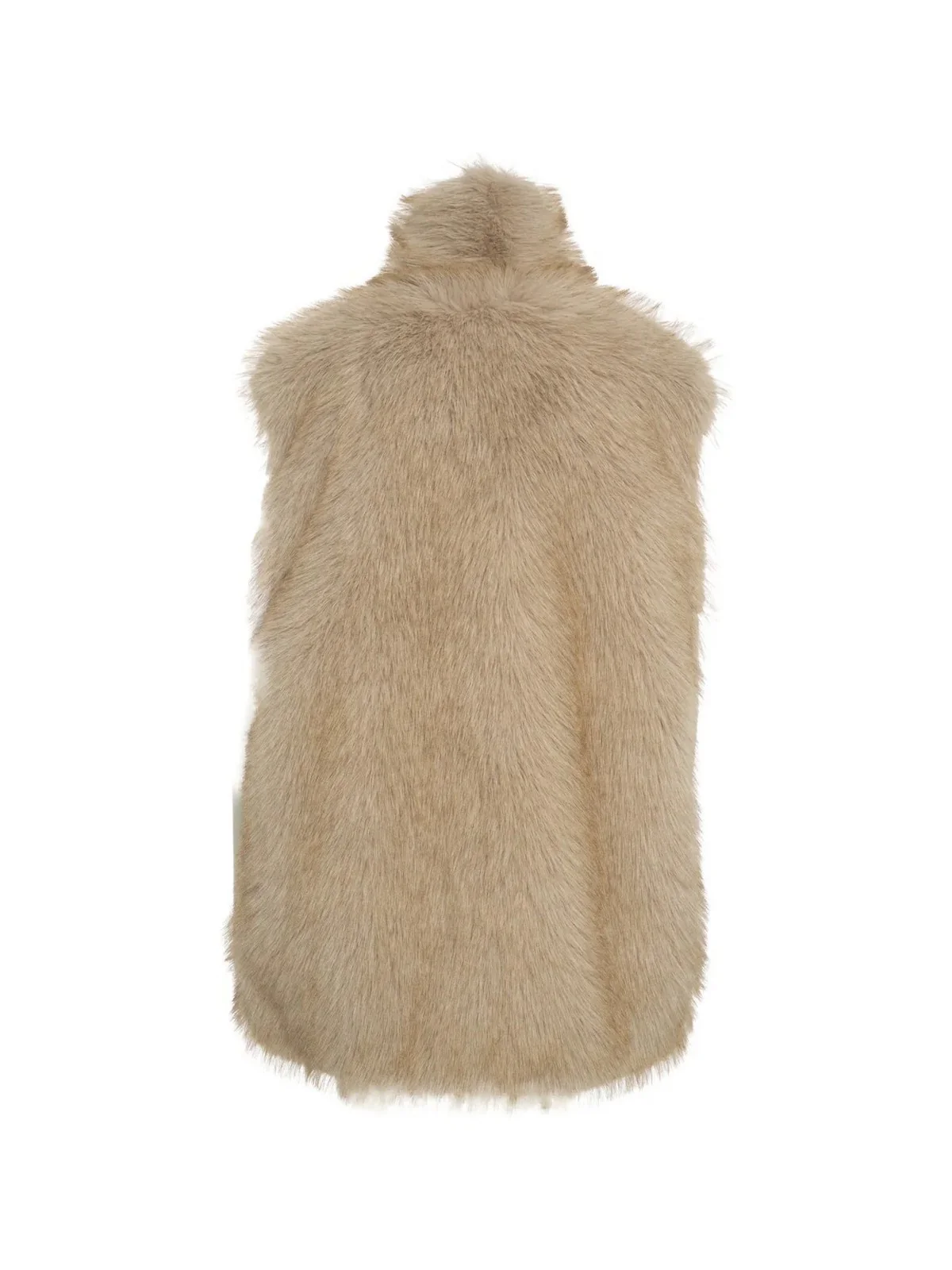LIU JO WHITE Gilet Donna MF5495E1095 60946 HONEY - Image 4