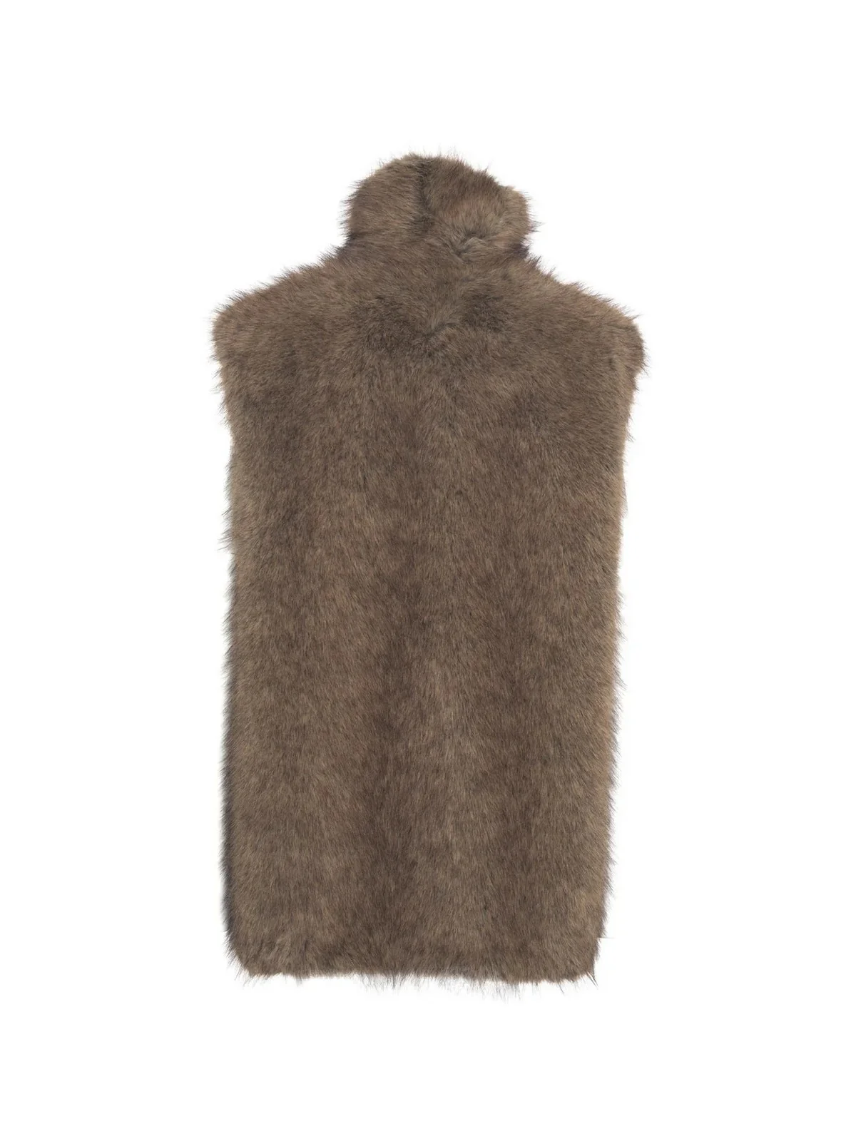 LIU JO WHITE Gilet Donna  MF5495E1095 M9873 Brown wolf - Image 2