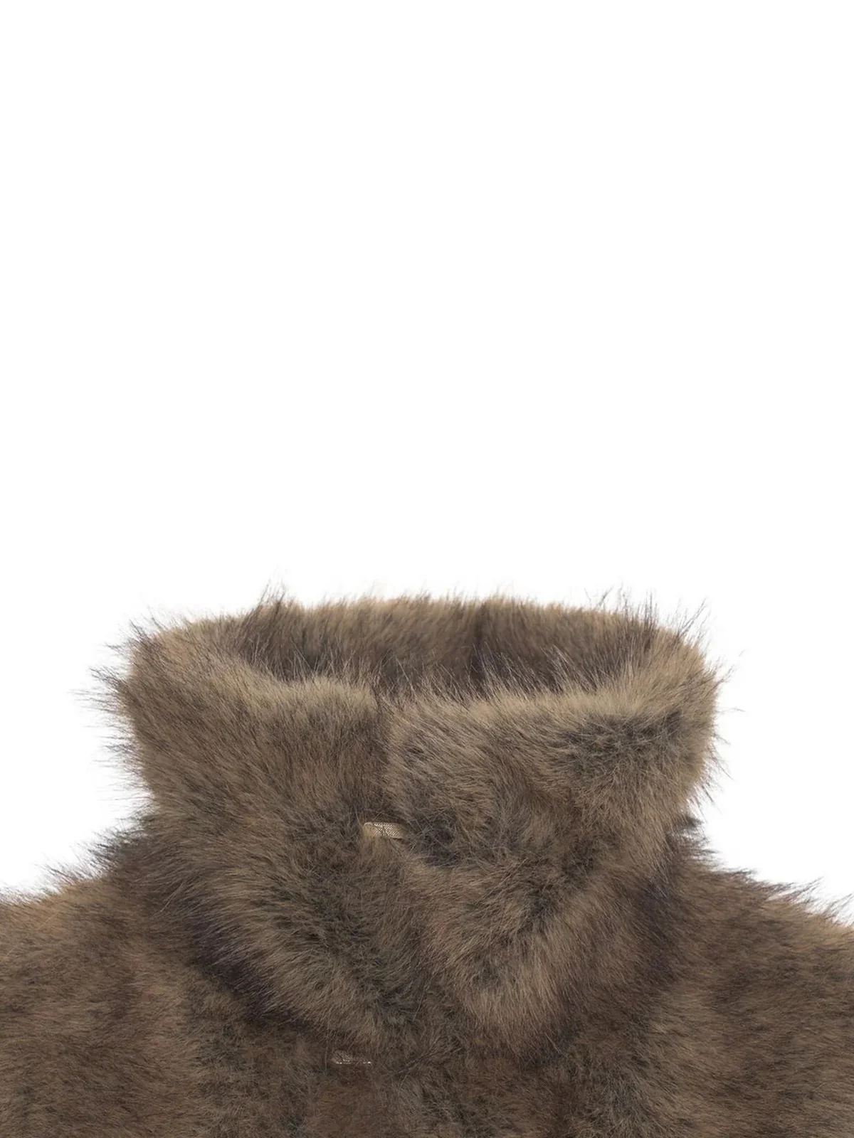 LIU JO WHITE Gilet Donna  MF5495E1095 M9873 Brown wolf - Image 4