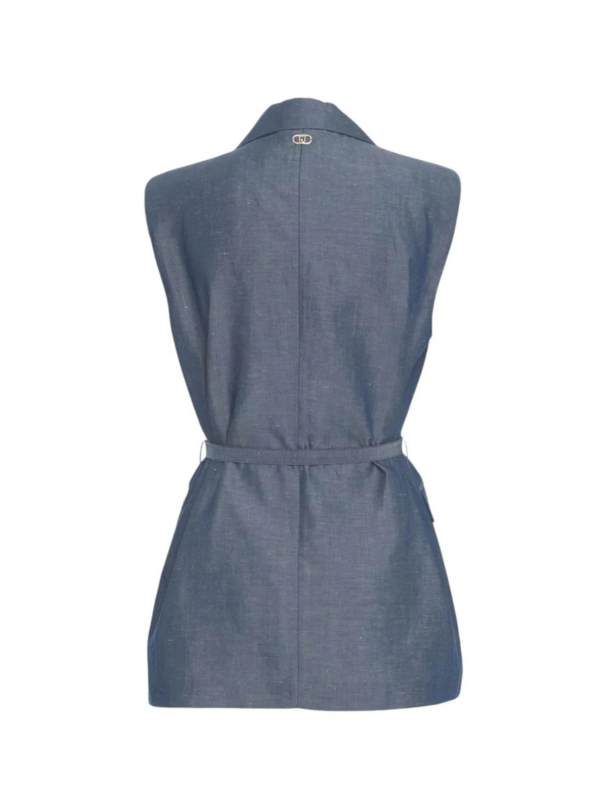 LIU JO WHITE Gilet Donna  WA5133T4818 09481 Blu - Image 2