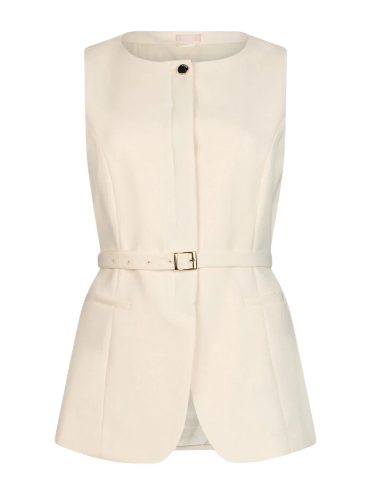 LIU JO WHITE Gilet Donna WA6209TS896 X0760 light panna