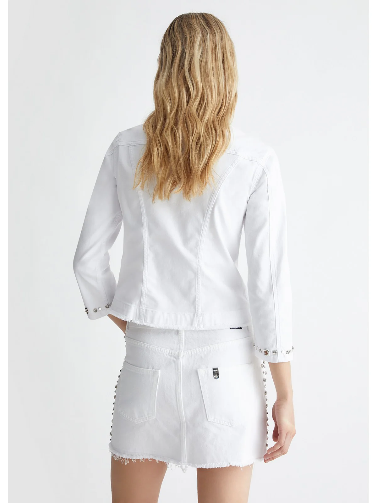 LIU JO WHITE Giubbino Donna  MA4297T4033 N9354 Bianco - Image 4
