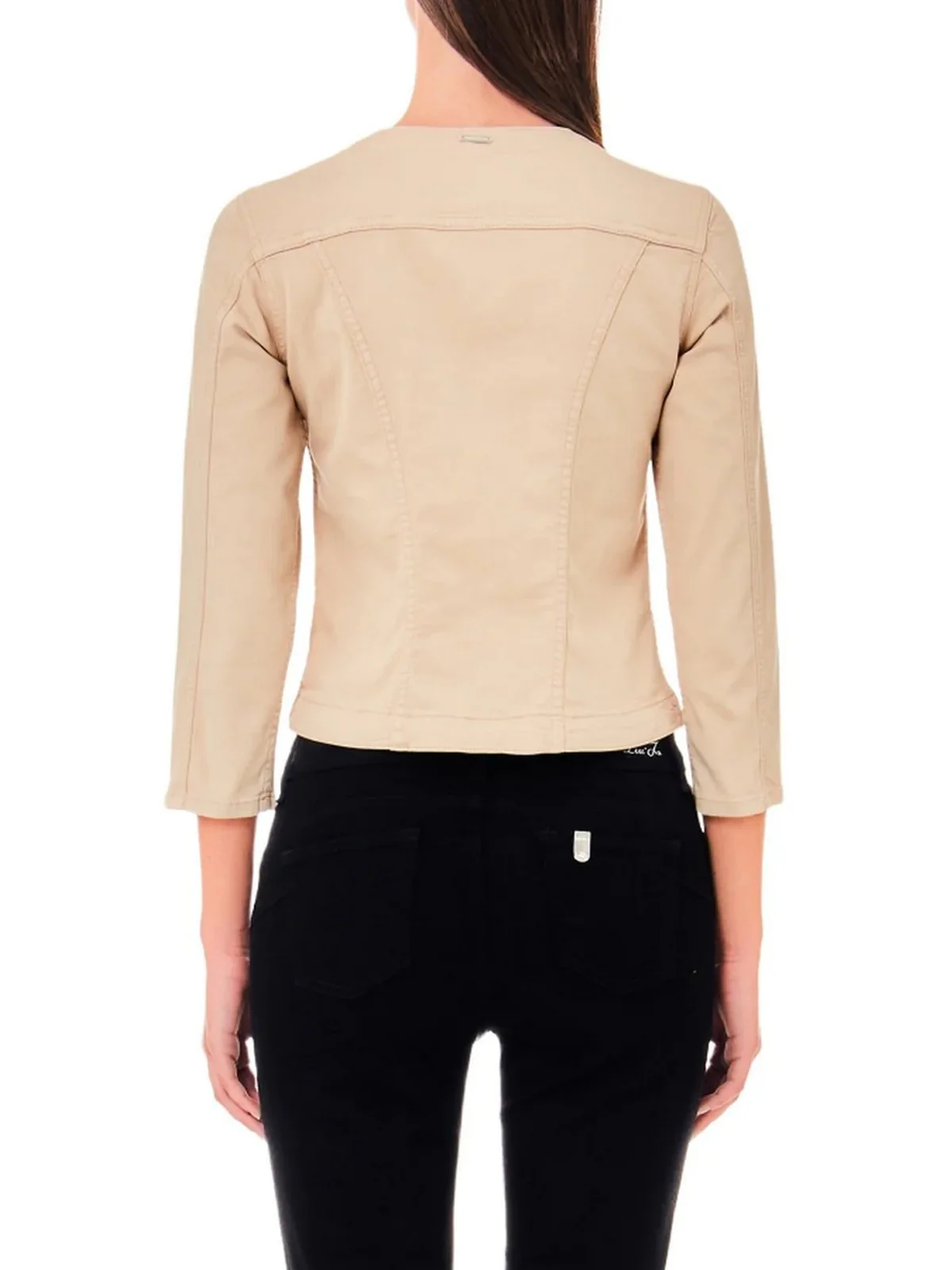 LIU JO WHITE Giubbino Donna  MA4297T4033 N9357 Beige - Image 2