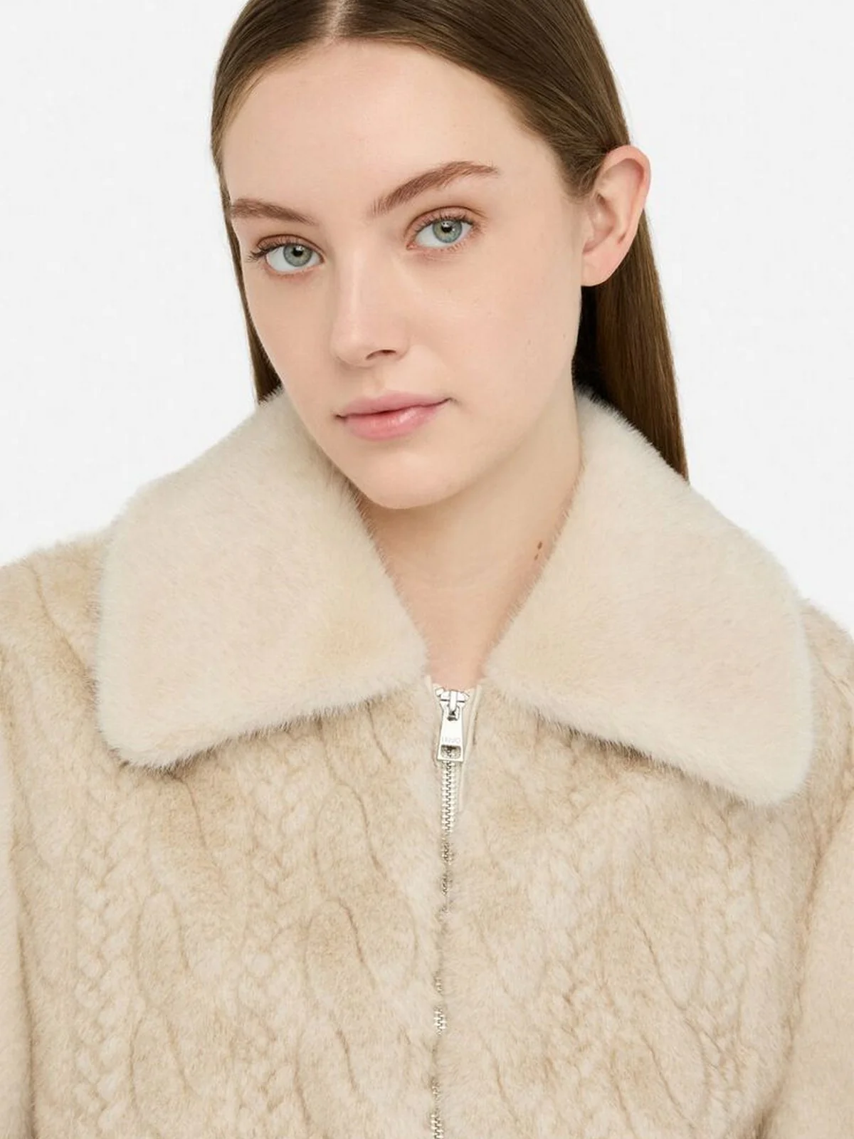 LIU JO WHITE Giubbino Donna MF5094E1044 W9868 NATURAL BEIGE - Image 2