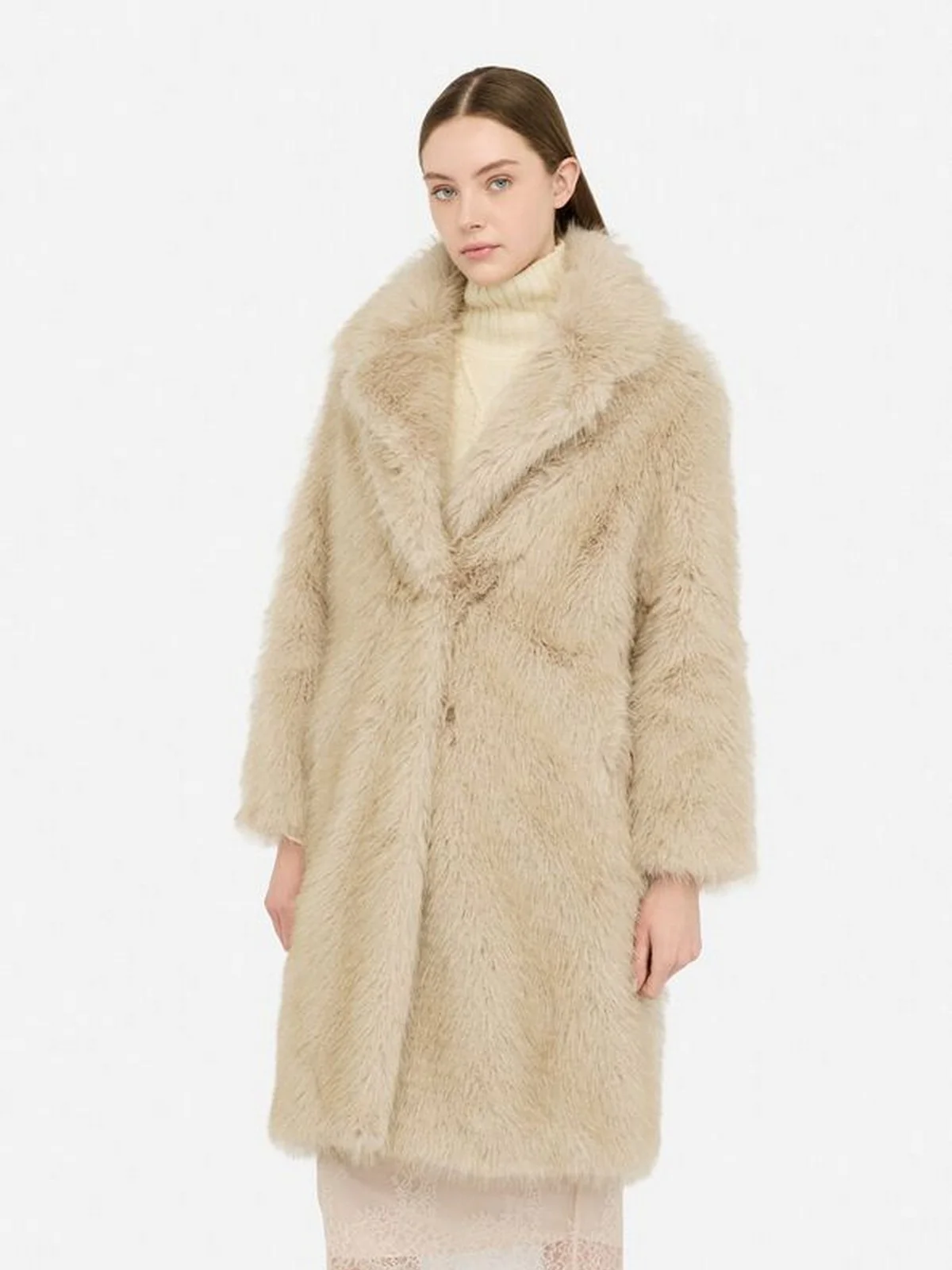 LIU JO WHITE Giubbino Donna  MF5459E1024 60946 HONEY - Image 6