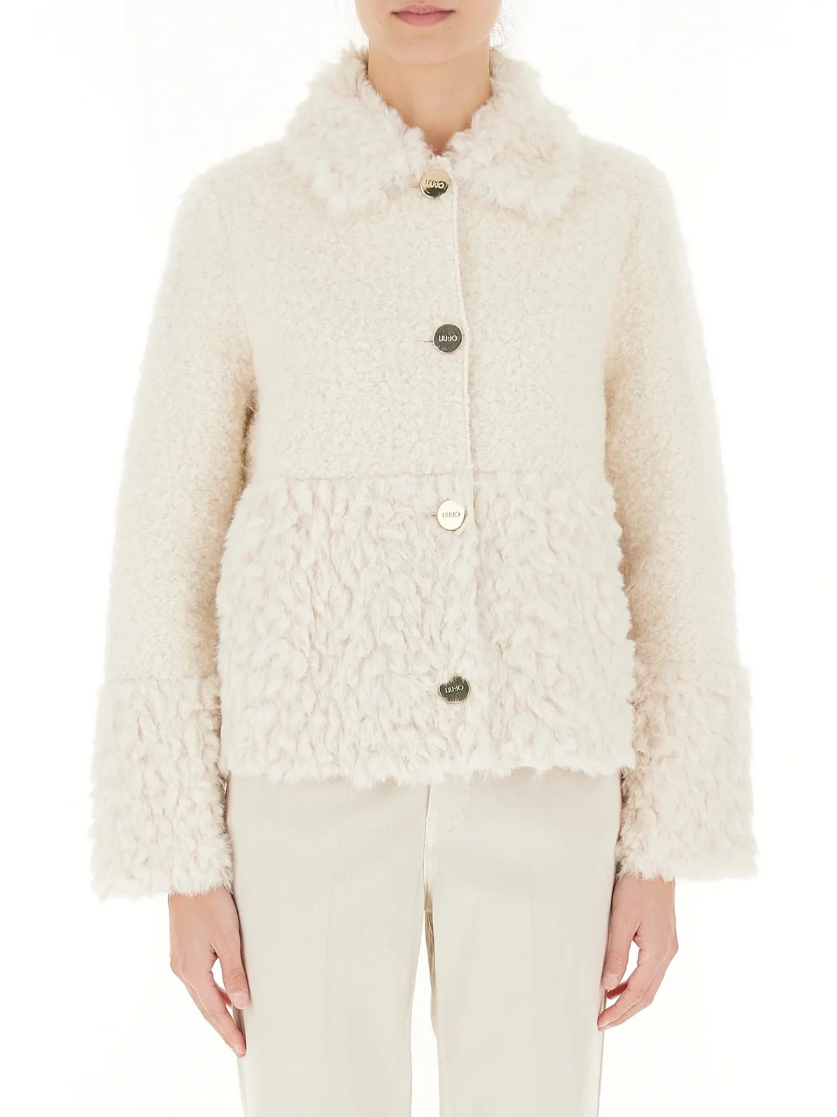 LIU JO WHITE Giubbino Donna WF4369E0957 10701 Bianco - Image 2