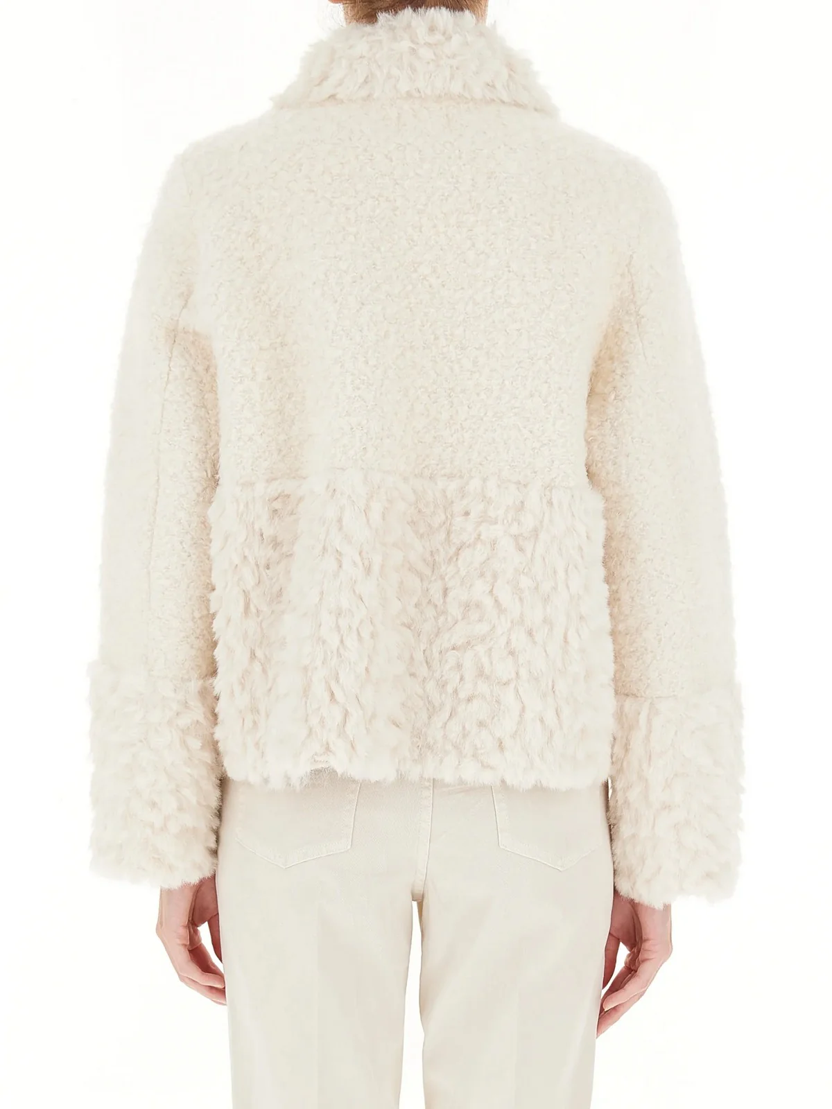 LIU JO WHITE Giubbino Donna WF4369E0957 10701 Bianco - Image 4