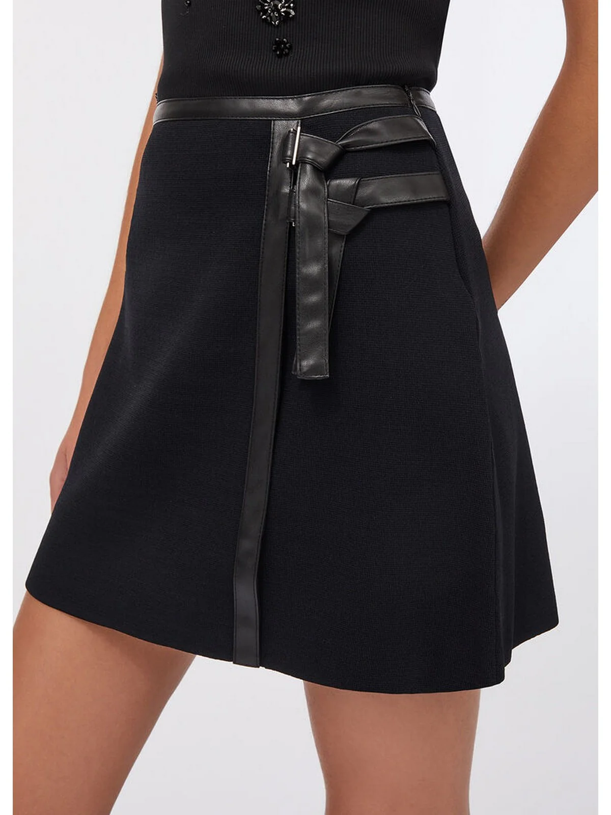 LIU JO WHITE Gonna Donna  MF5043MS55N 22222 Nero - Image 2