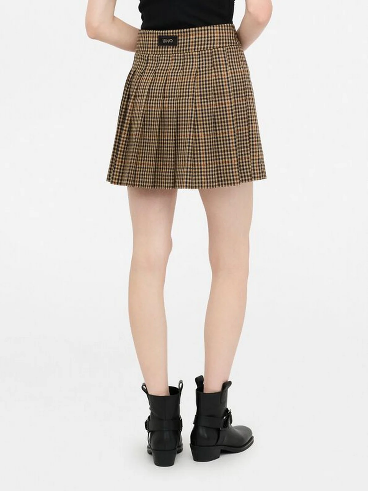 LIU JO WHITE Gonna Donna MF5156T4335 P9002 Micro c.cioc/beige/b - Image 5