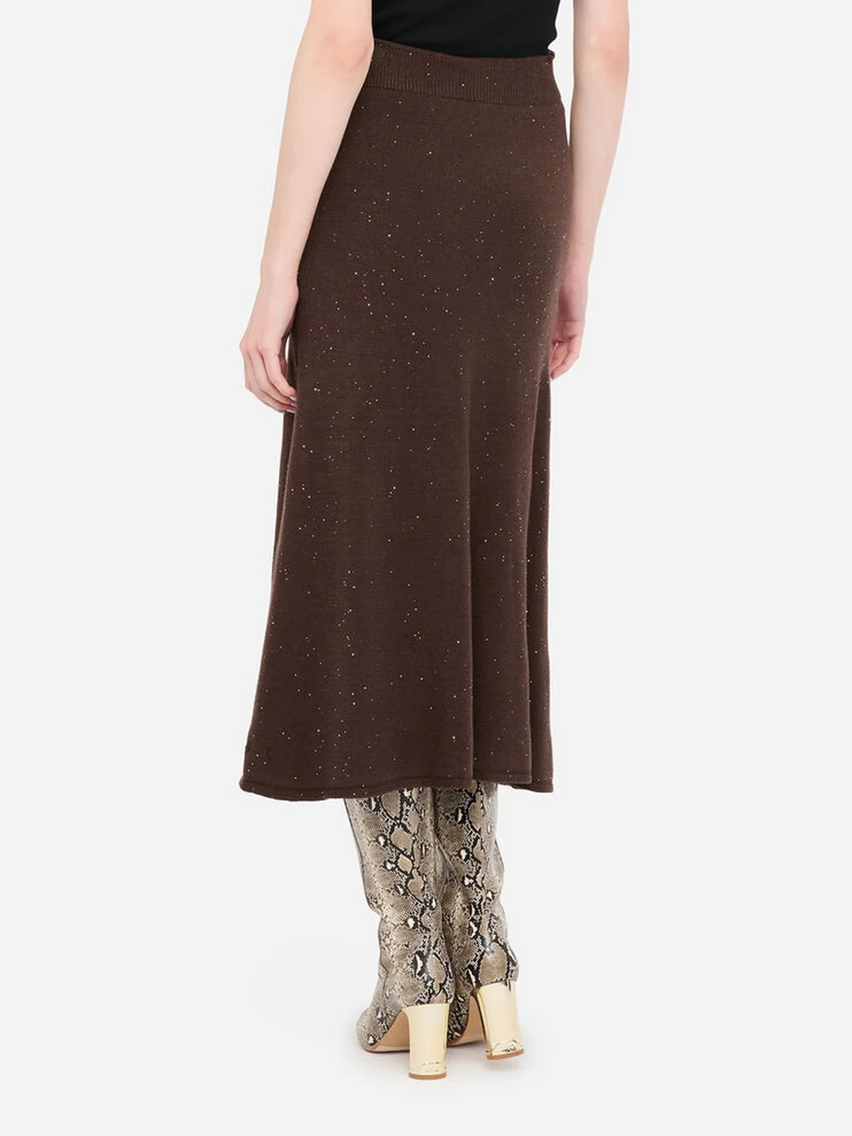 LIU JO WHITE Gonna Donna MF5295MA27R A4367 Cioccolato met - Image 2