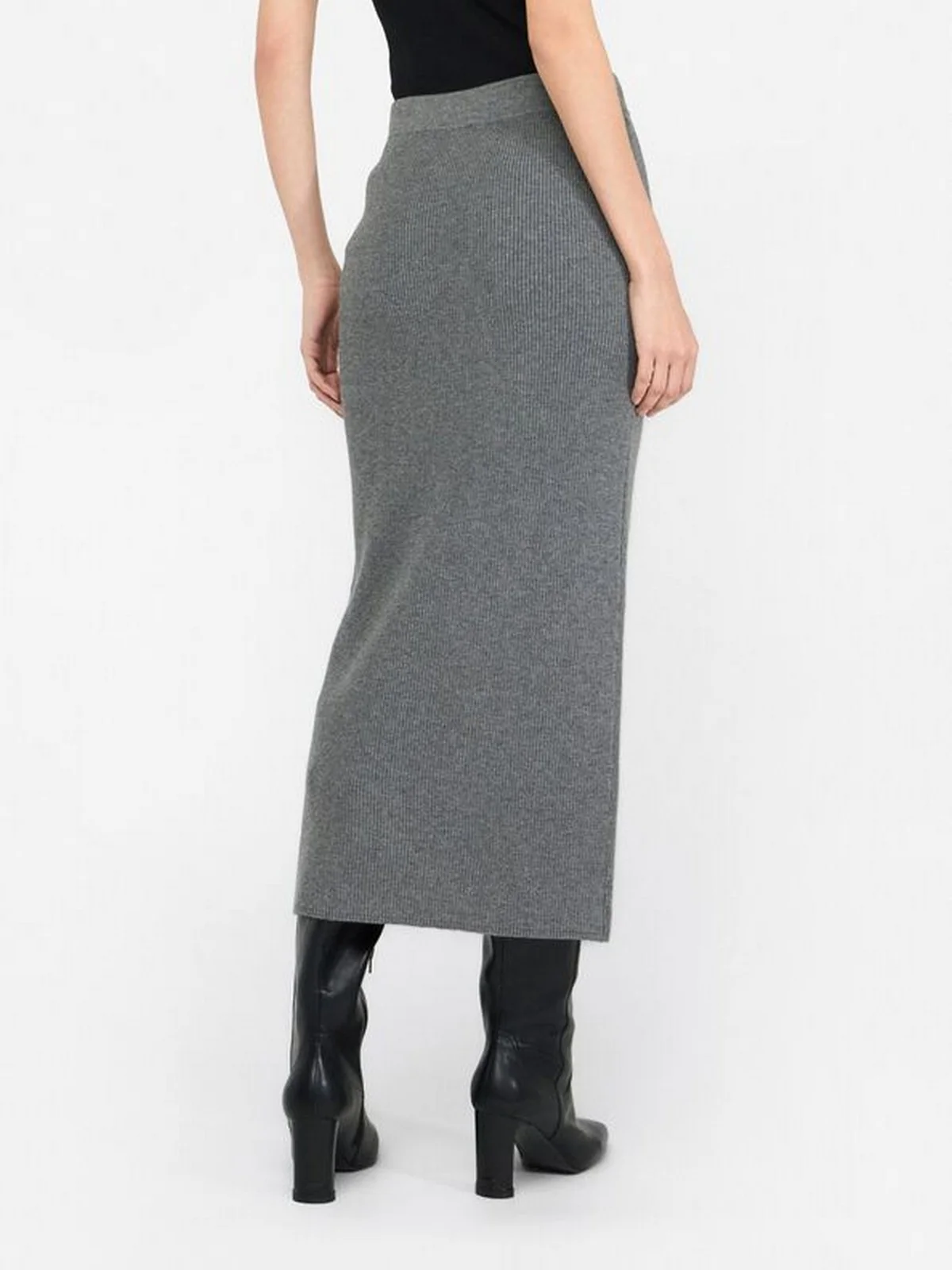 LIU JO WHITE Gonna Donna  MF5372MS99E 02050 GRIGIO MD.MELANGE - Image 4
