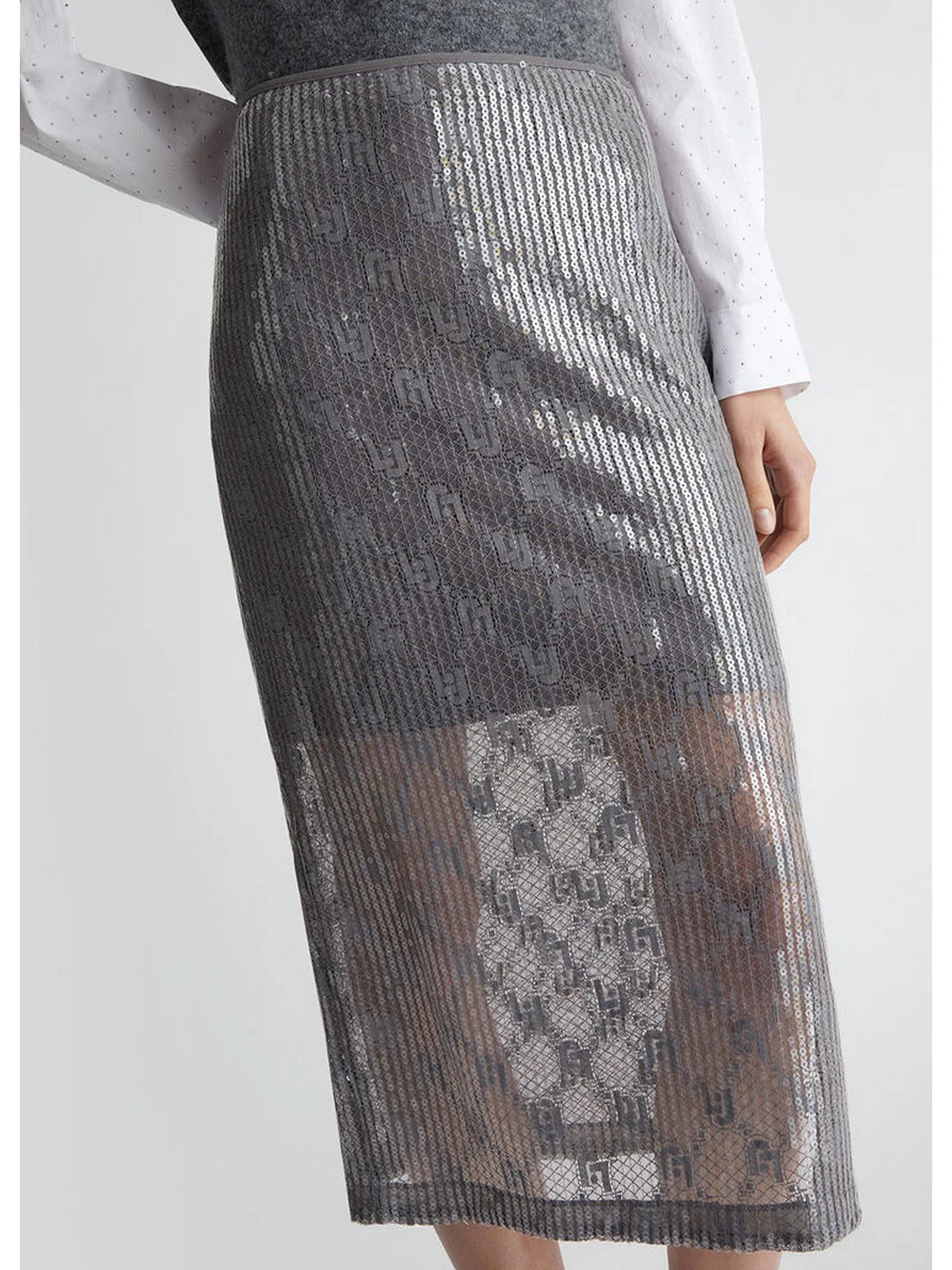 LIU JO WHITE Gonna Donna  WF4155J4792 80000 Grigio - Image 3