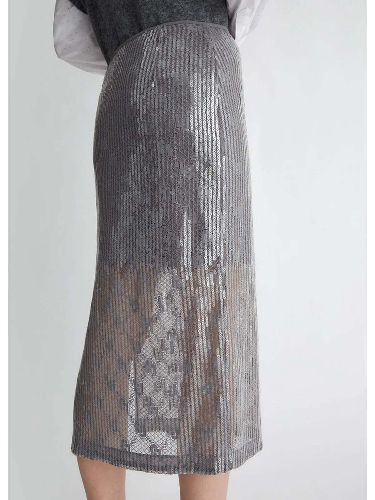 LIU JO WHITE Gonna Donna  WF4155J4792 80000 Grigio - Image 4