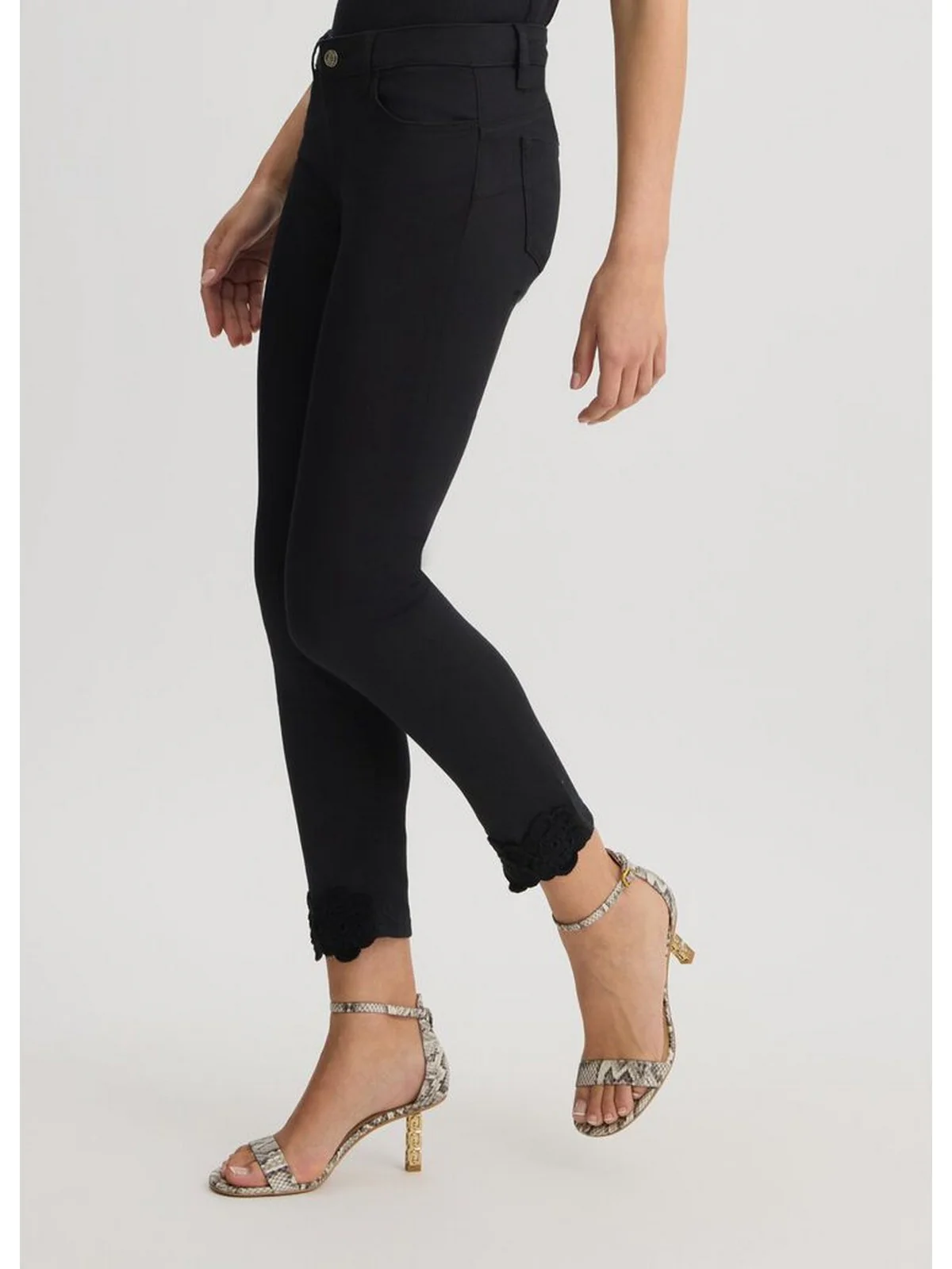 LIU JO WHITE Jeans Donna  WA5457T4033 M9639 Nero - Image 2