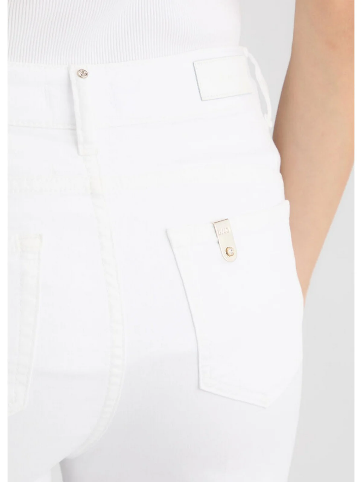 LIU JO WHITE Jeans Donna  WA5459T4033 11111 Bianco - Image 2
