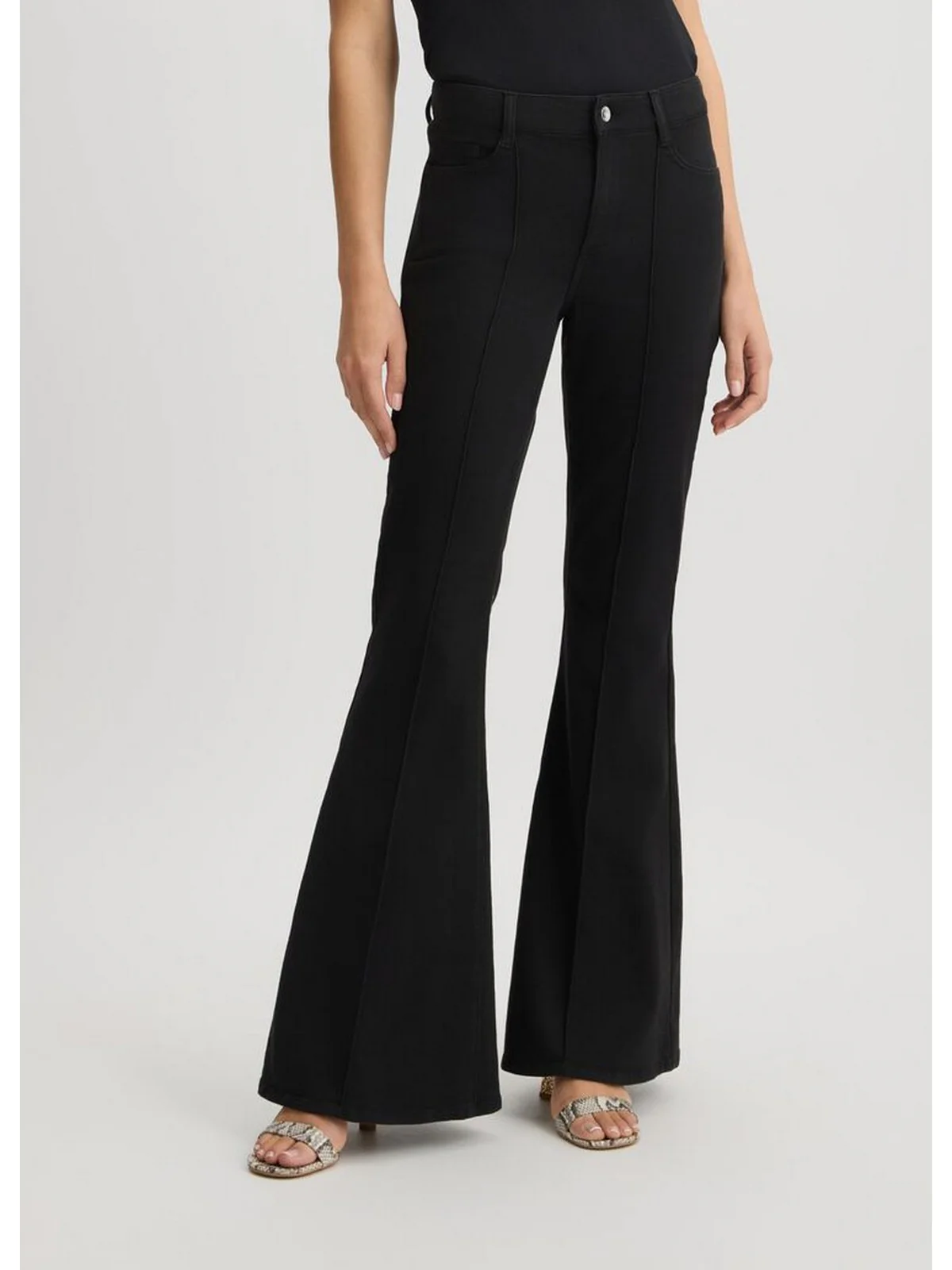 LIU JO WHITE Jeans Donna WA5465T1816 22222 NERO - Image 4