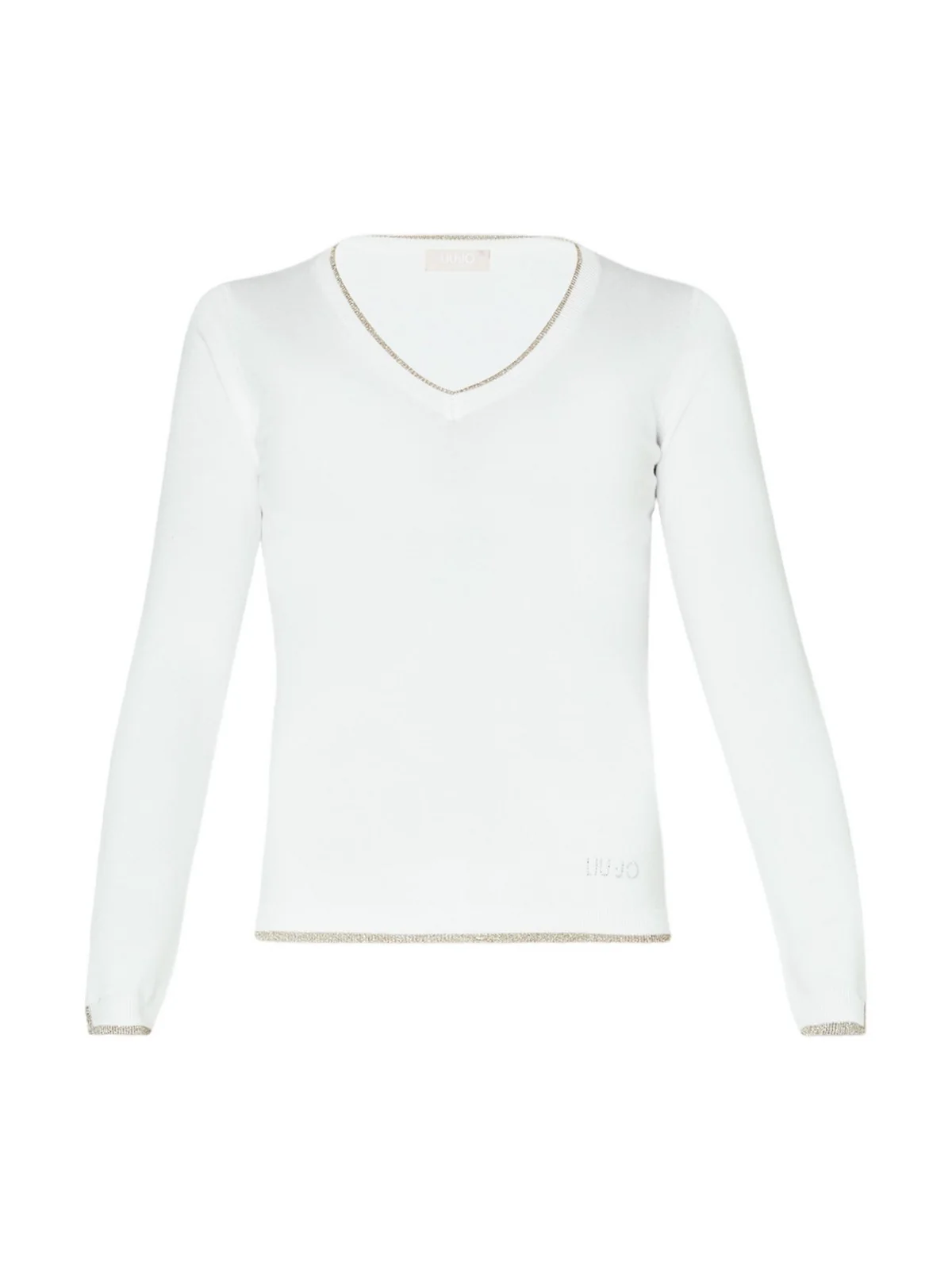 LIU JO WHITE Maglia Donna MA4073MS49I 11111 Bianco