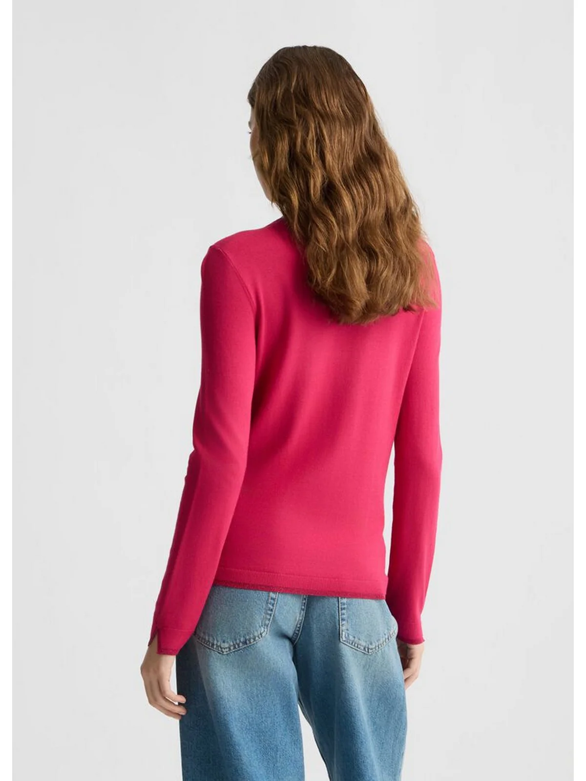 LIU JO WHITE Maglia Donna WA5381MS49I 81950 Rosa - Image 4