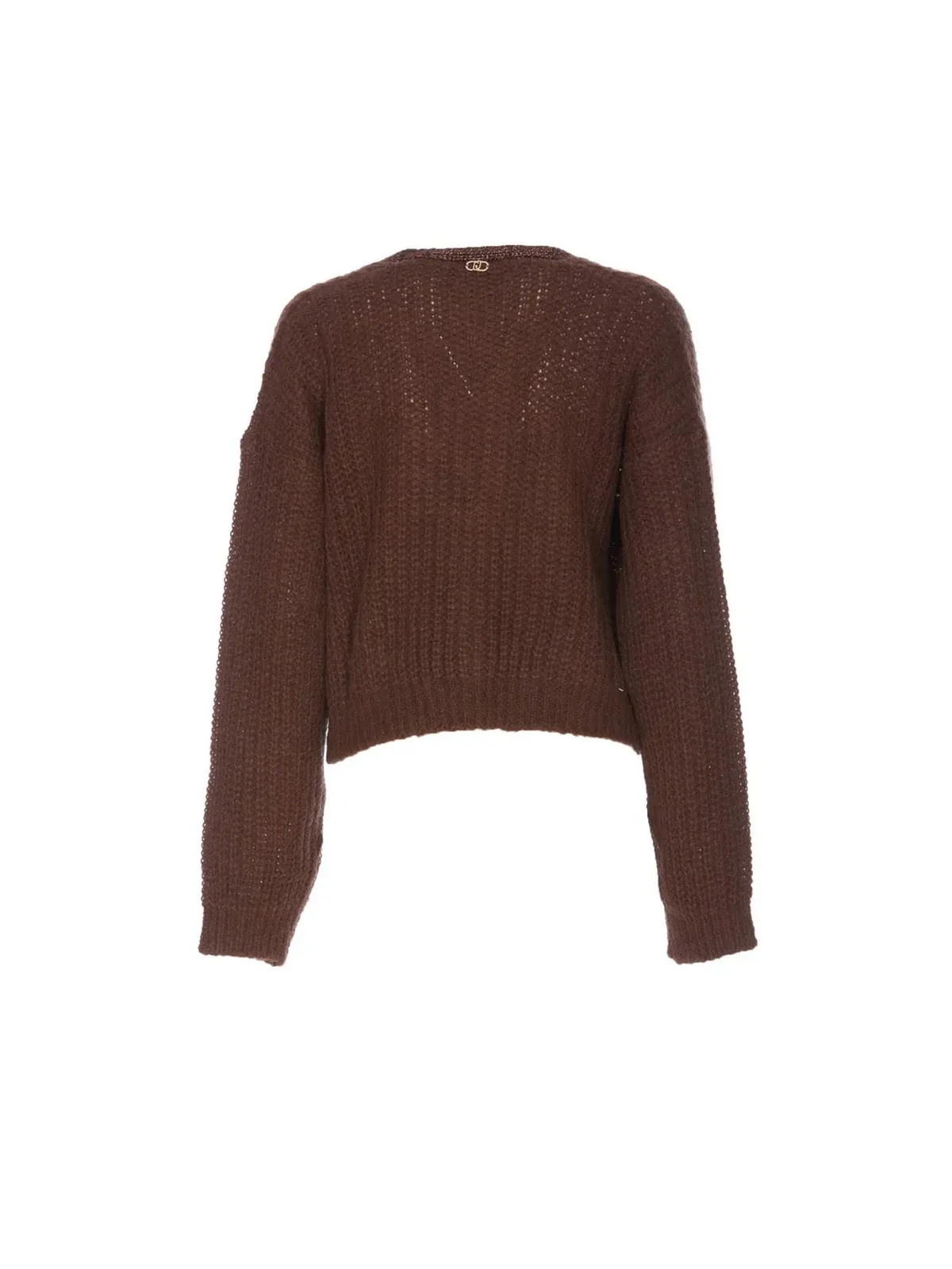 LIU JO WHITE Cardigan Donna  WF4529MAG71 91218 Marrone - Image 2