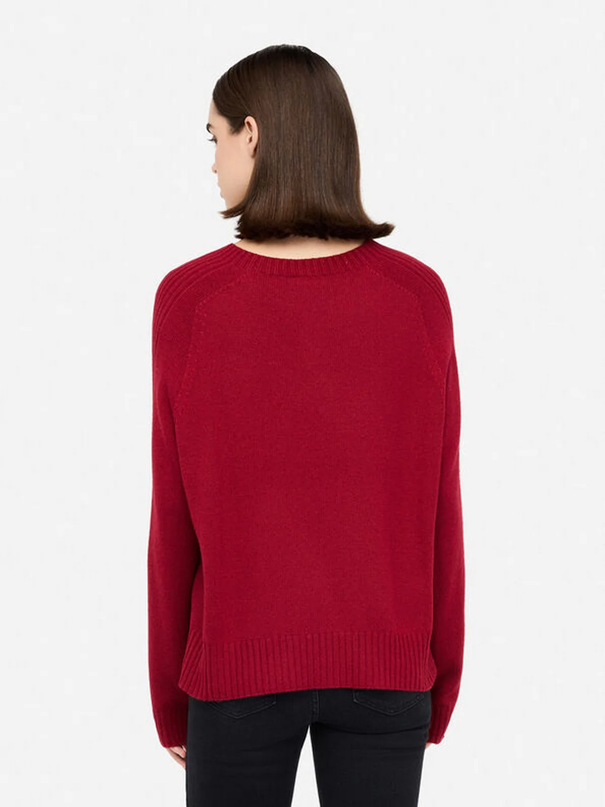 LIU JO WHITE Maglione Donna MF5444MS76L 91650 Pepper - Image 6
