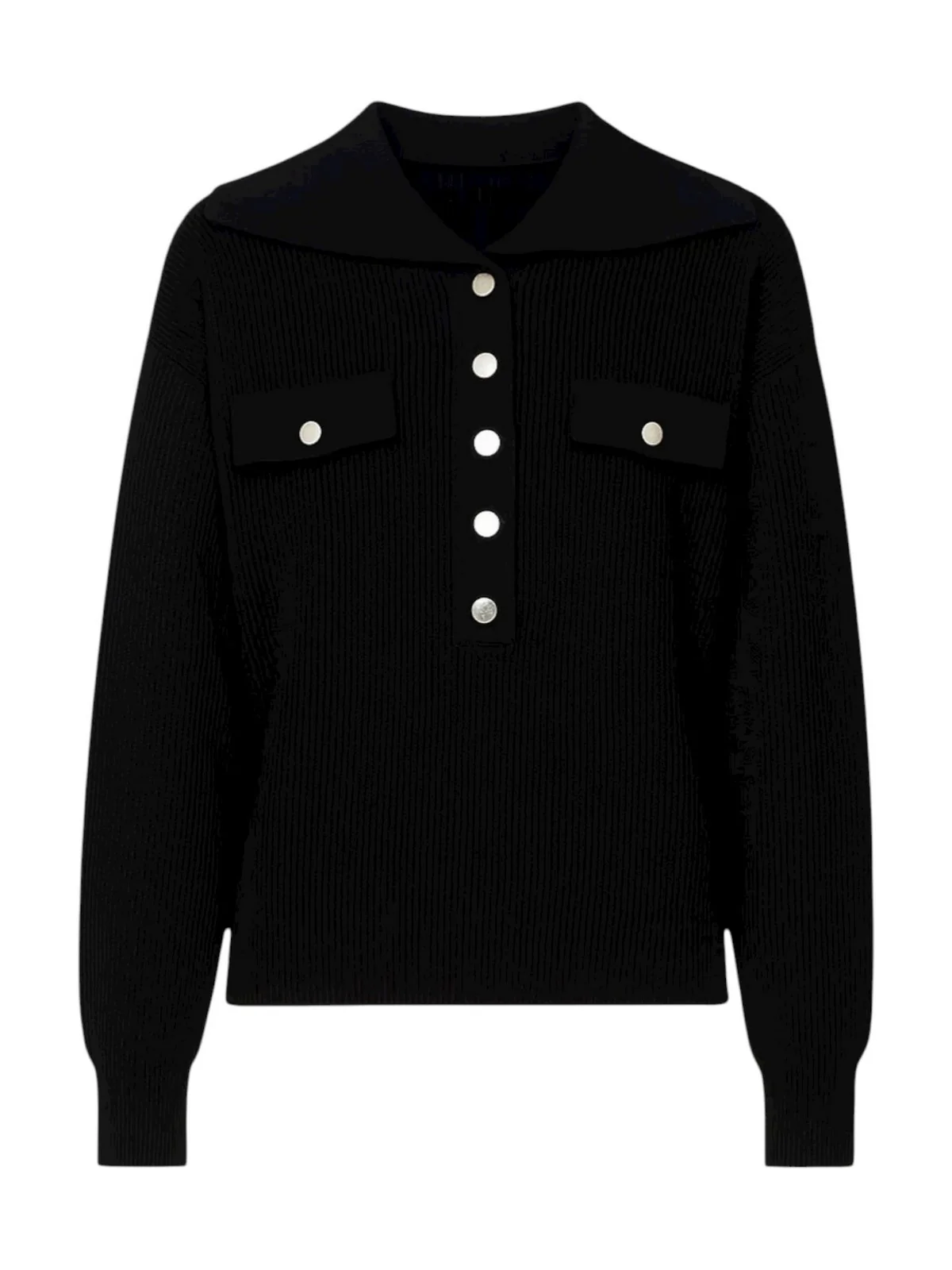 LIU JO WHITE Set Maglia/Gonna Donna  MF5462MS99E 22222 Nero - Image 6