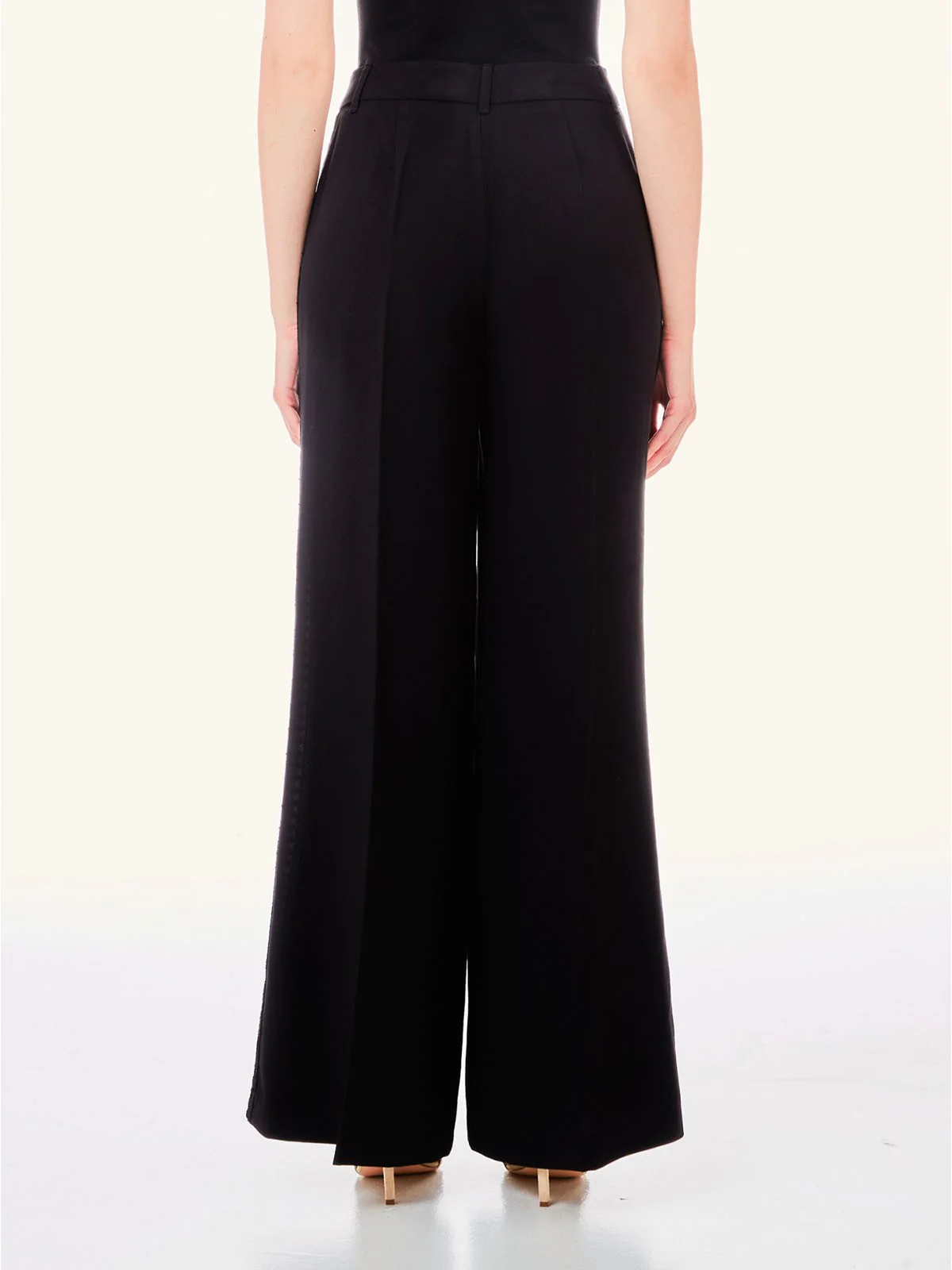 LIU JO WHITE Pantalone Donna  MA4204T2508 22222 Nero - Image 2